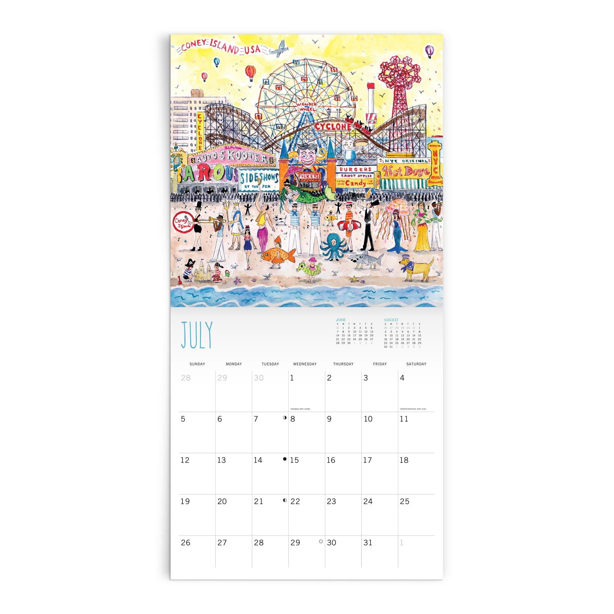 Calendrier mural classique Michael Storrings 2026 - Disponible uniquement en ligne