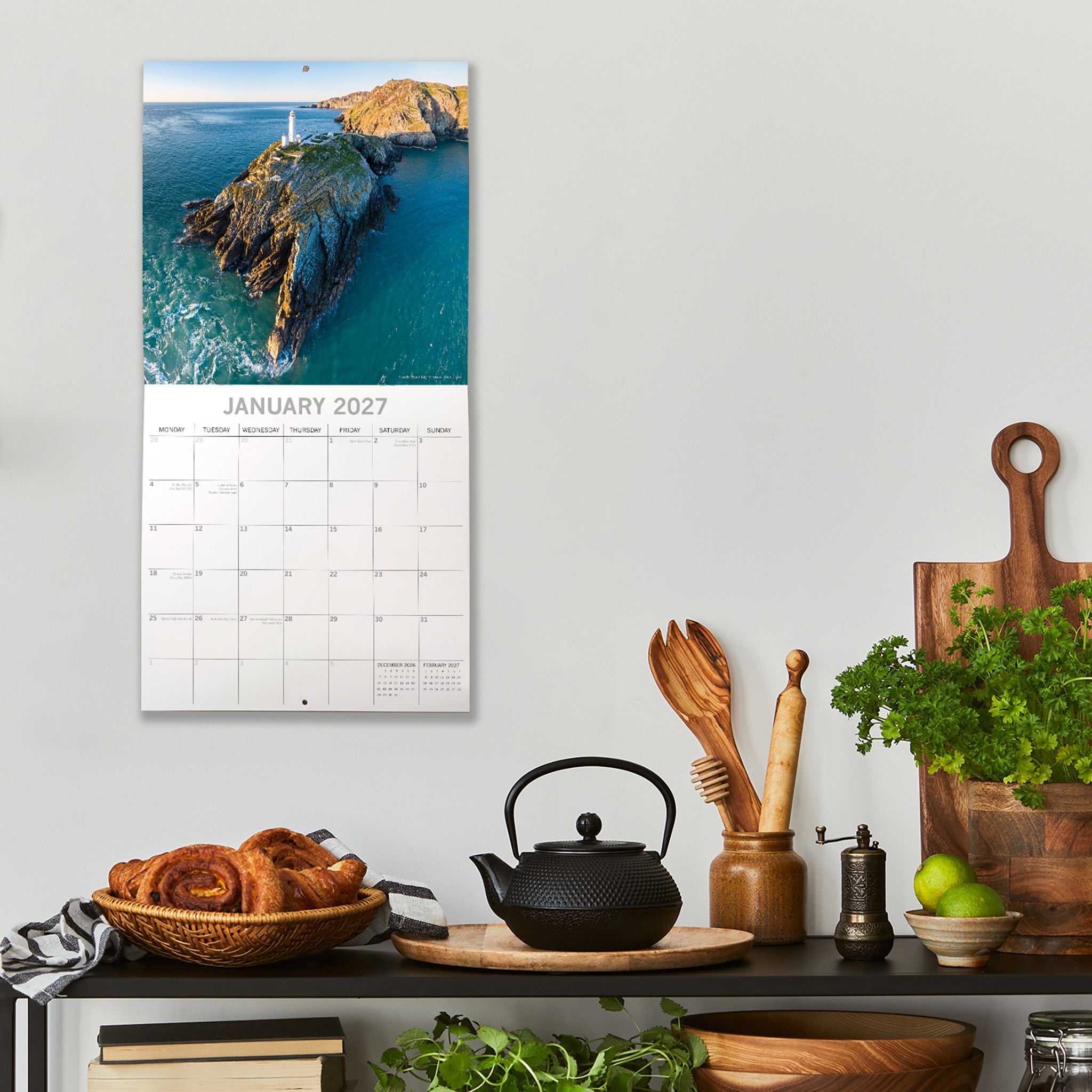 Beautiful Wales 2027 Wall Calendar