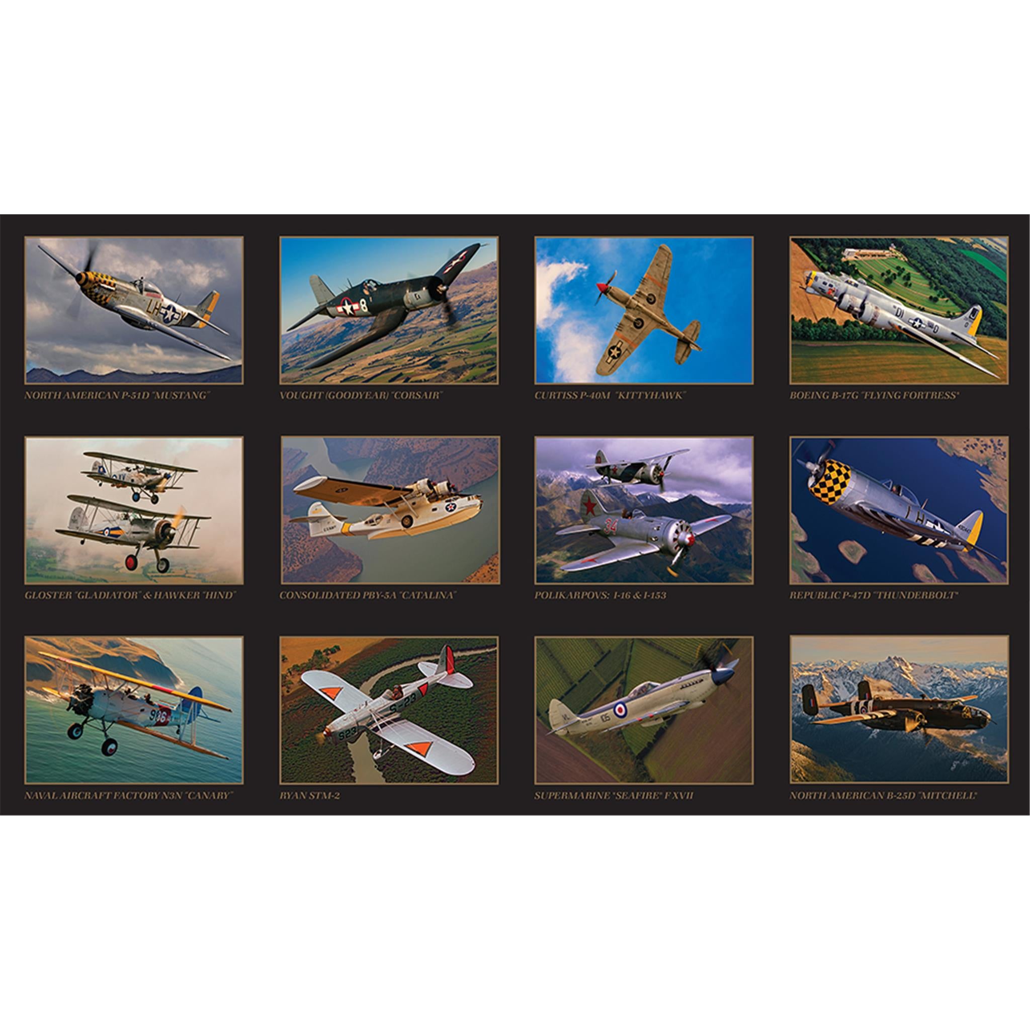 Calendrier mural surdimensionné Ghosts A Time Remembered 2026