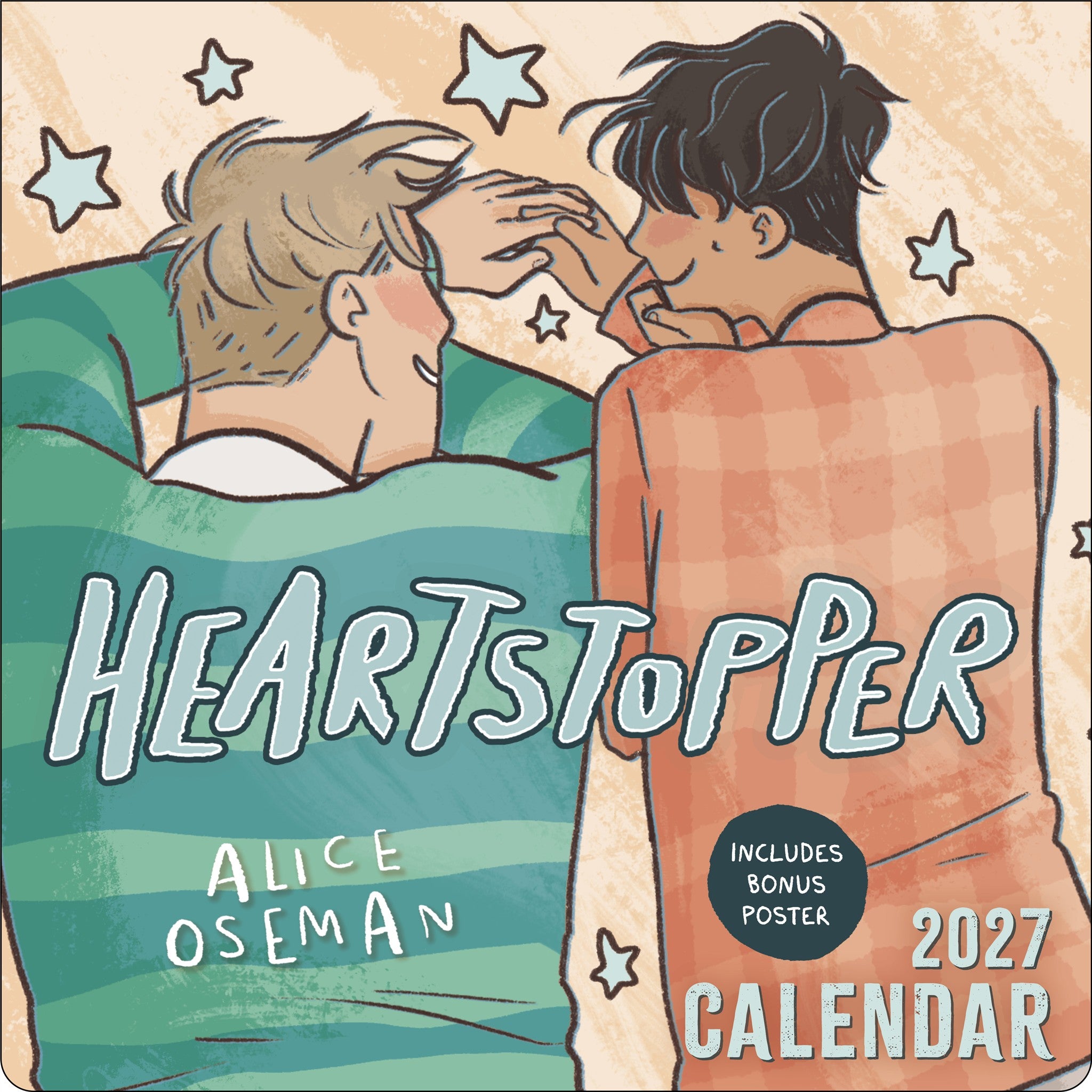 Heartstopper with Poster 2027 Wall Calendar