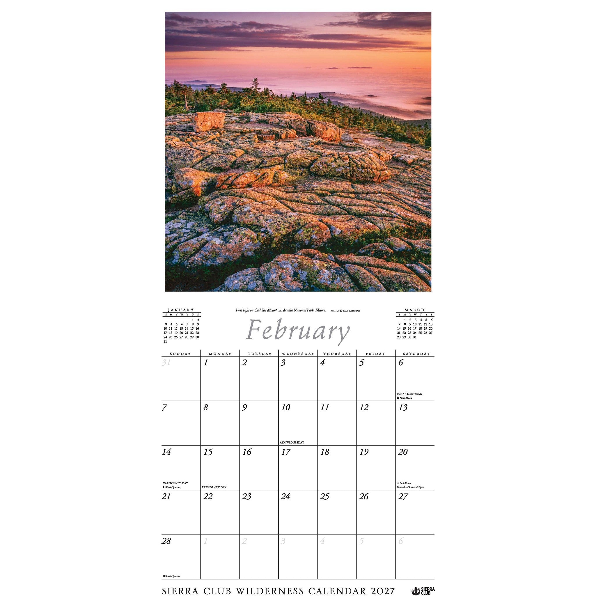 Sierra Club 2027 Engagement Calendar