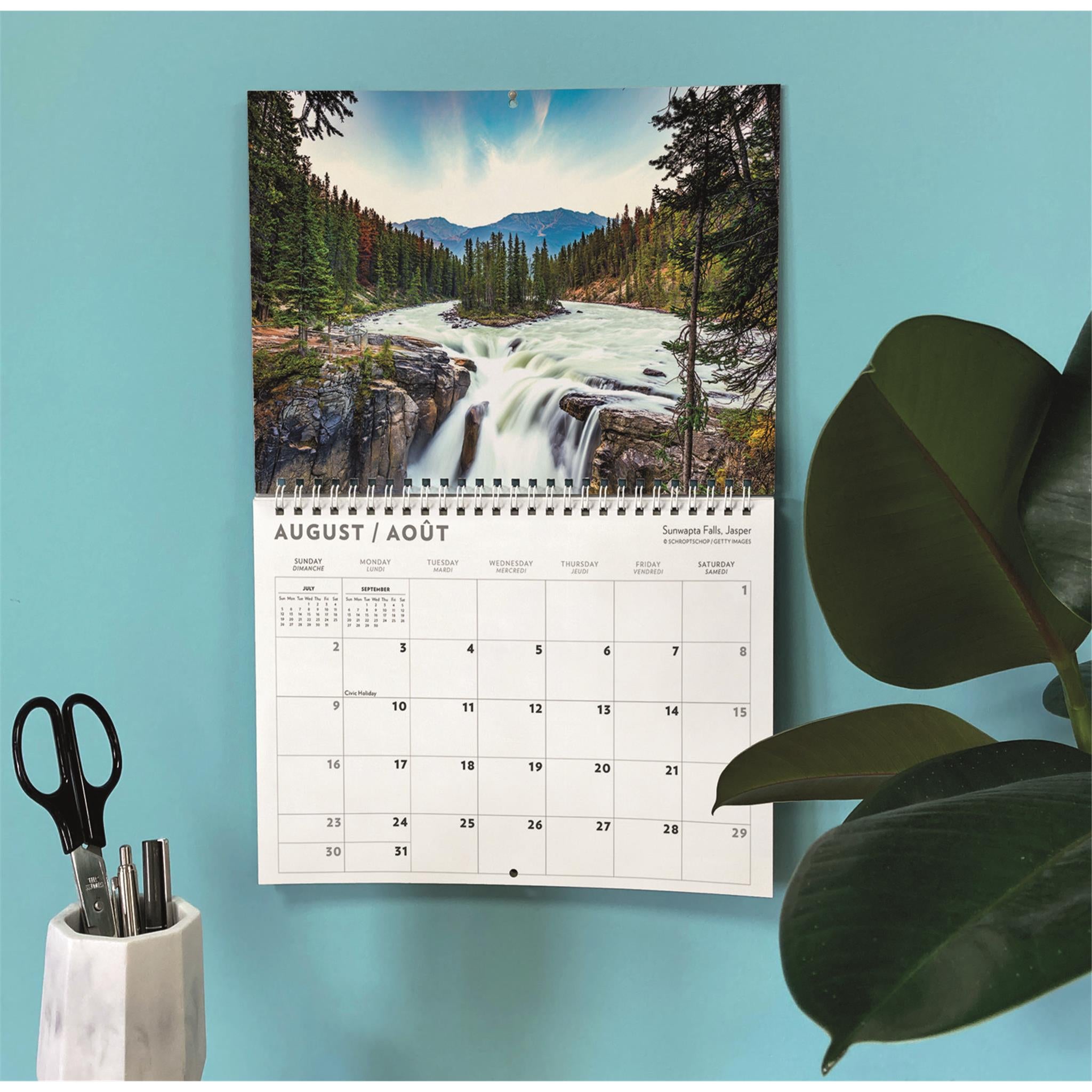 Canadian Rockies 2026 Mini Calendar