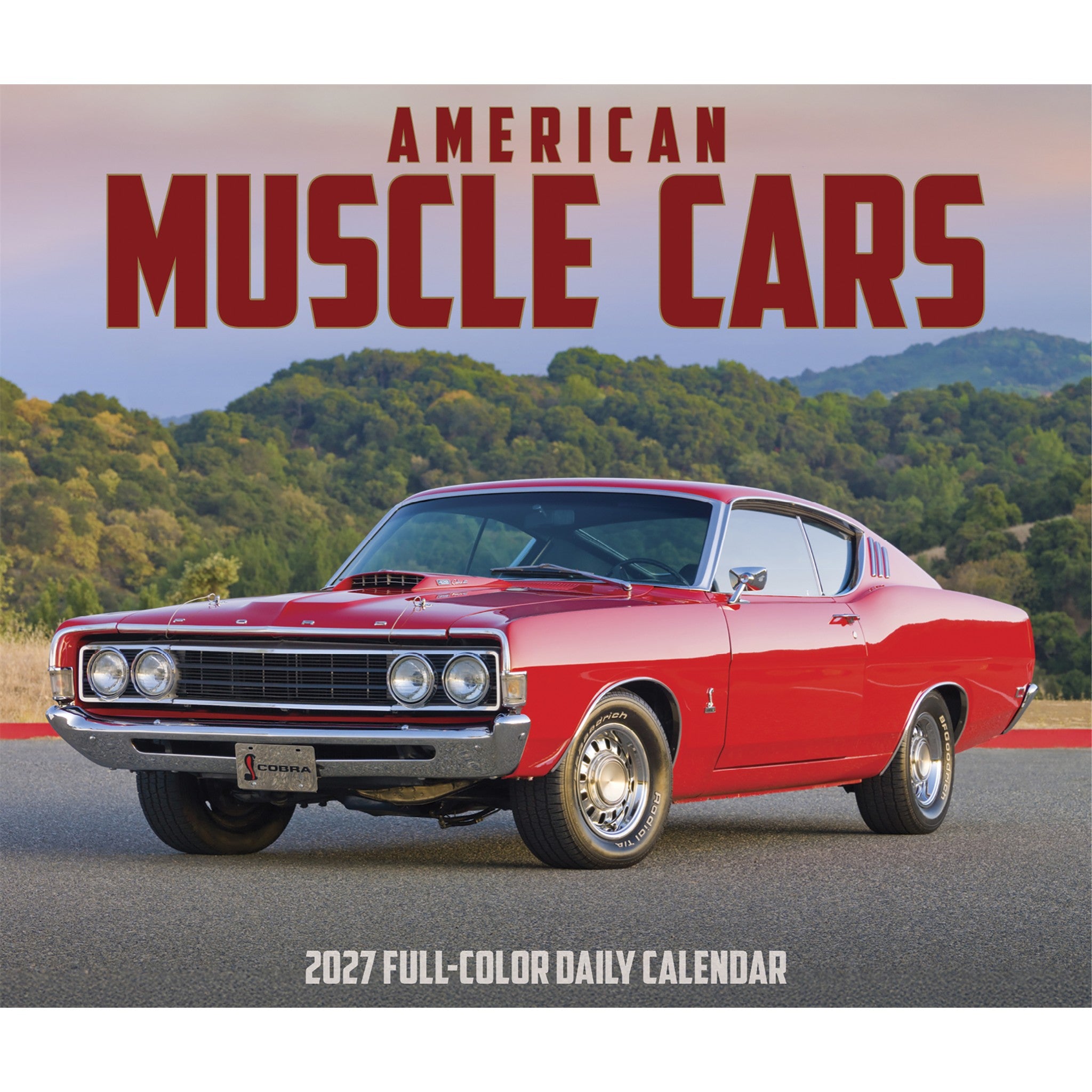 American Muscle Cars 2027 Box Calendar