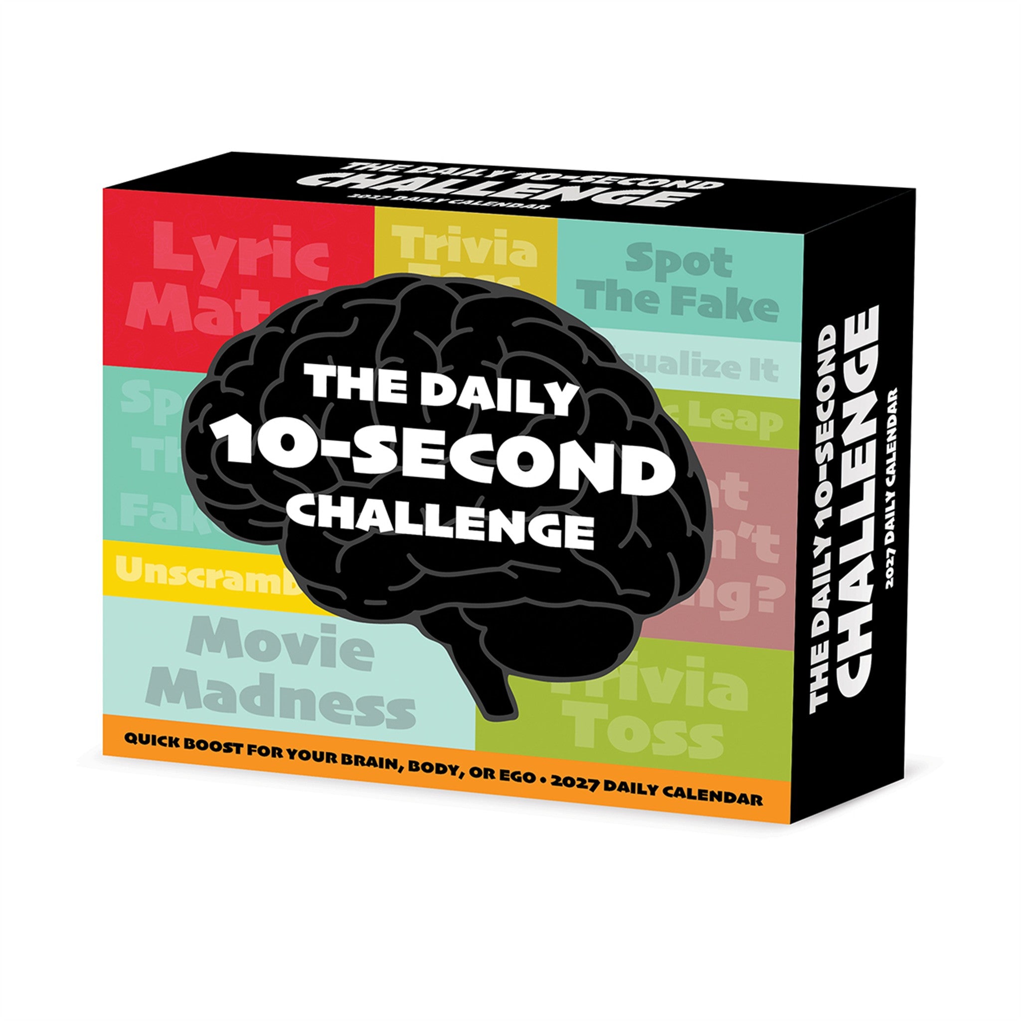Daily 10-Second Challenge 2027 Box Calendar