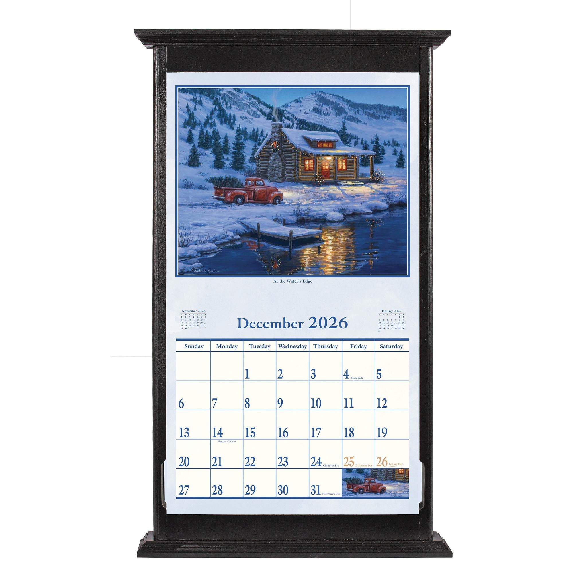 Calendrier mural Grands Espaces 2026 - Disponible uniquement en ligne