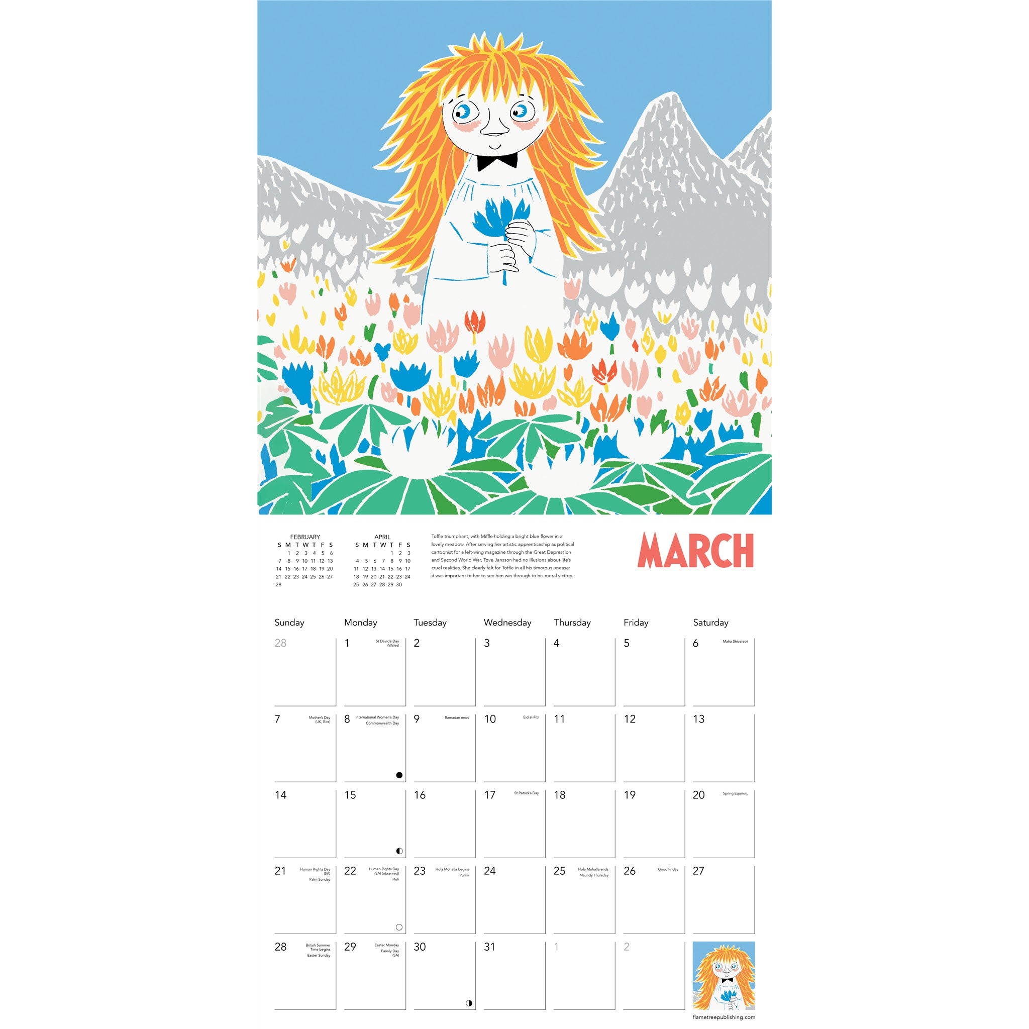 Moomin 2027 Wall Calendar - Online Only