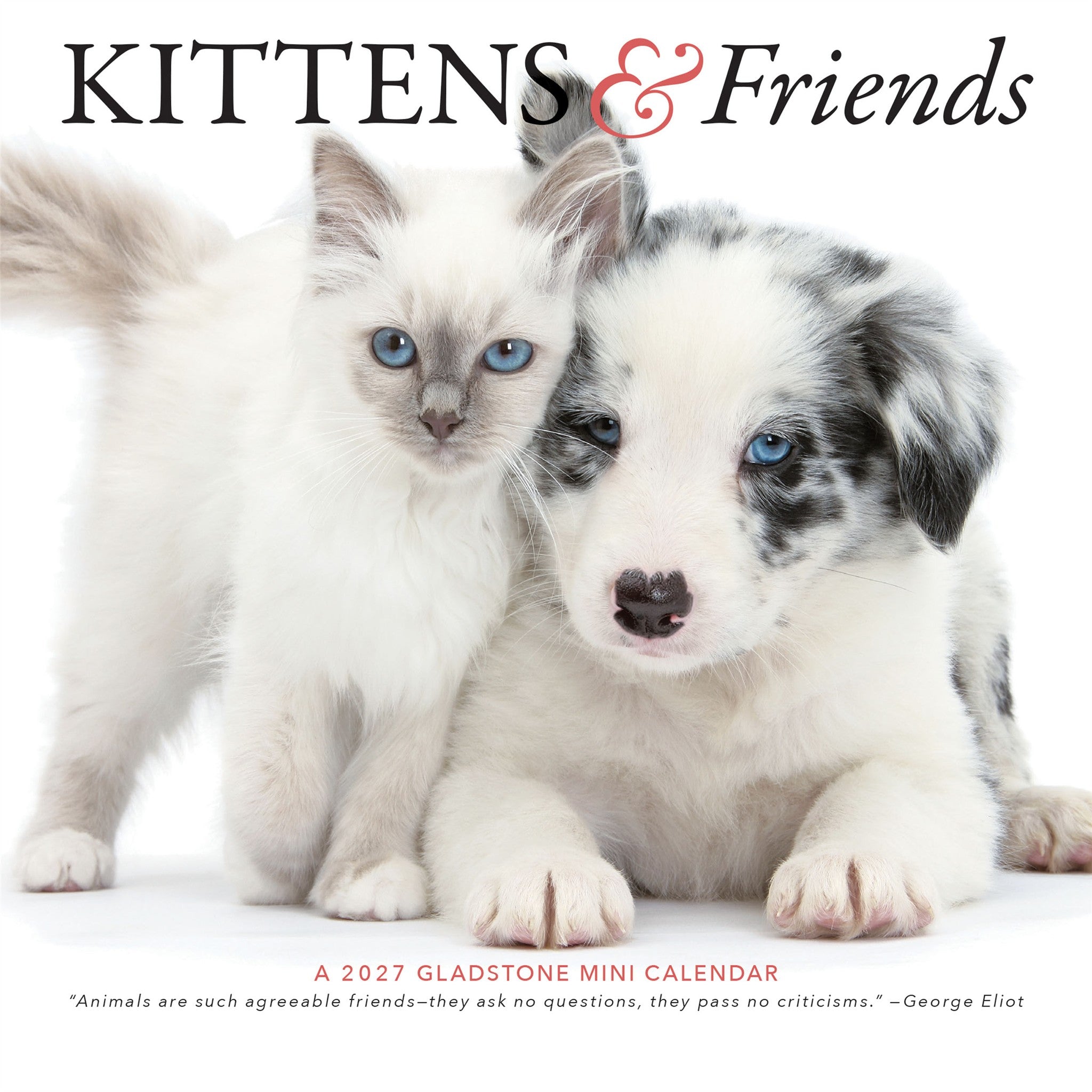 Mini calendrier Chatons et amis 2027