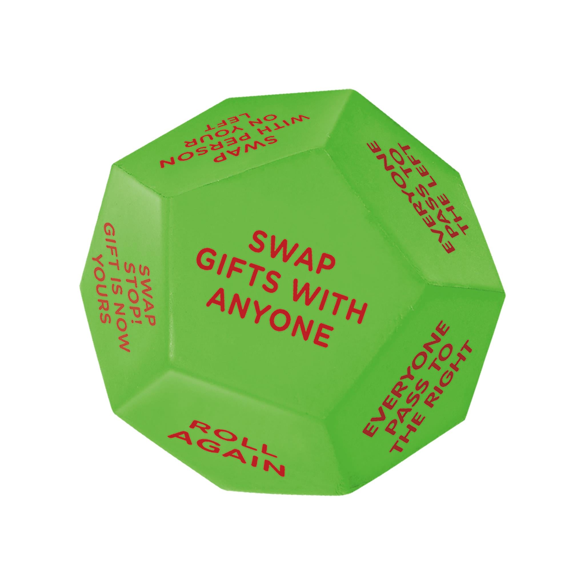 Santa Swap Gift Exchange Oversized Dice