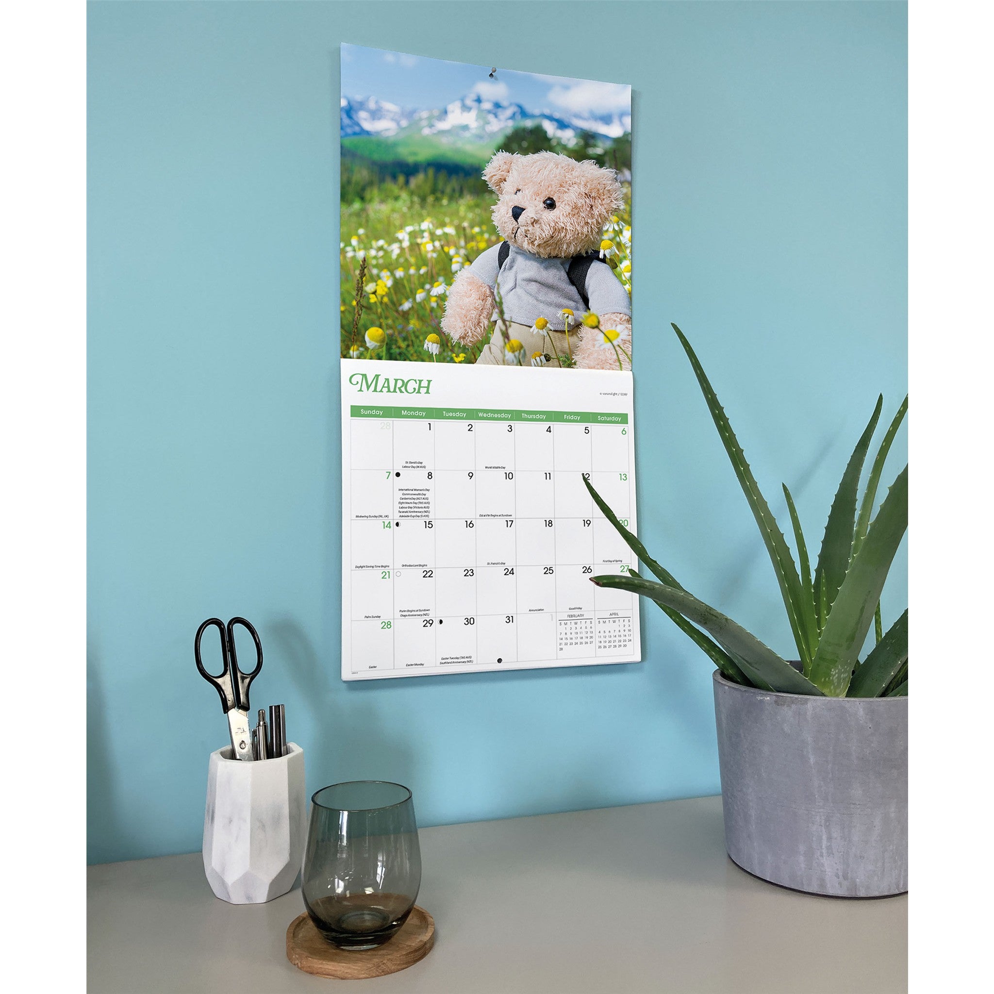 Teddy Bears 2027 Wall Calendar