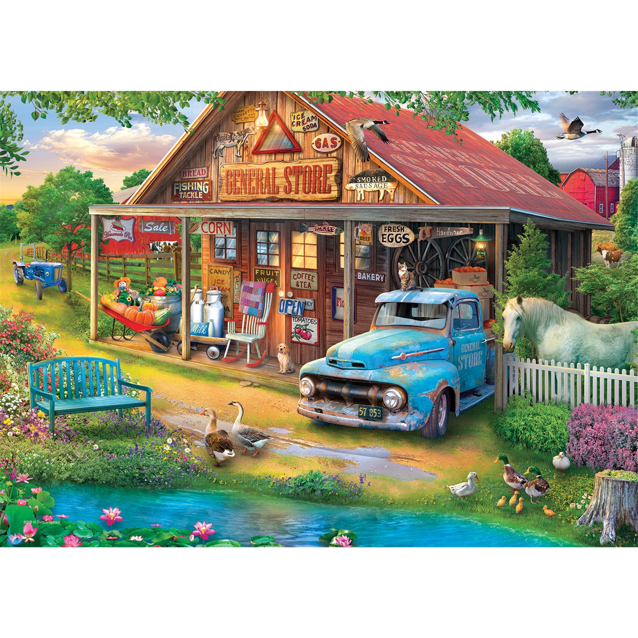 Puzzle de 48 pièces « Magasin de campagne »