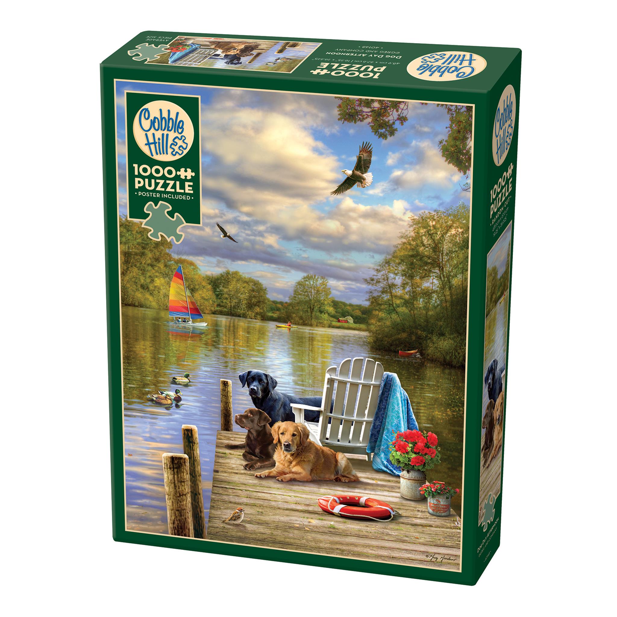Puzzle de 1000 pièces Dog Day Afternoon, Cobble Hill