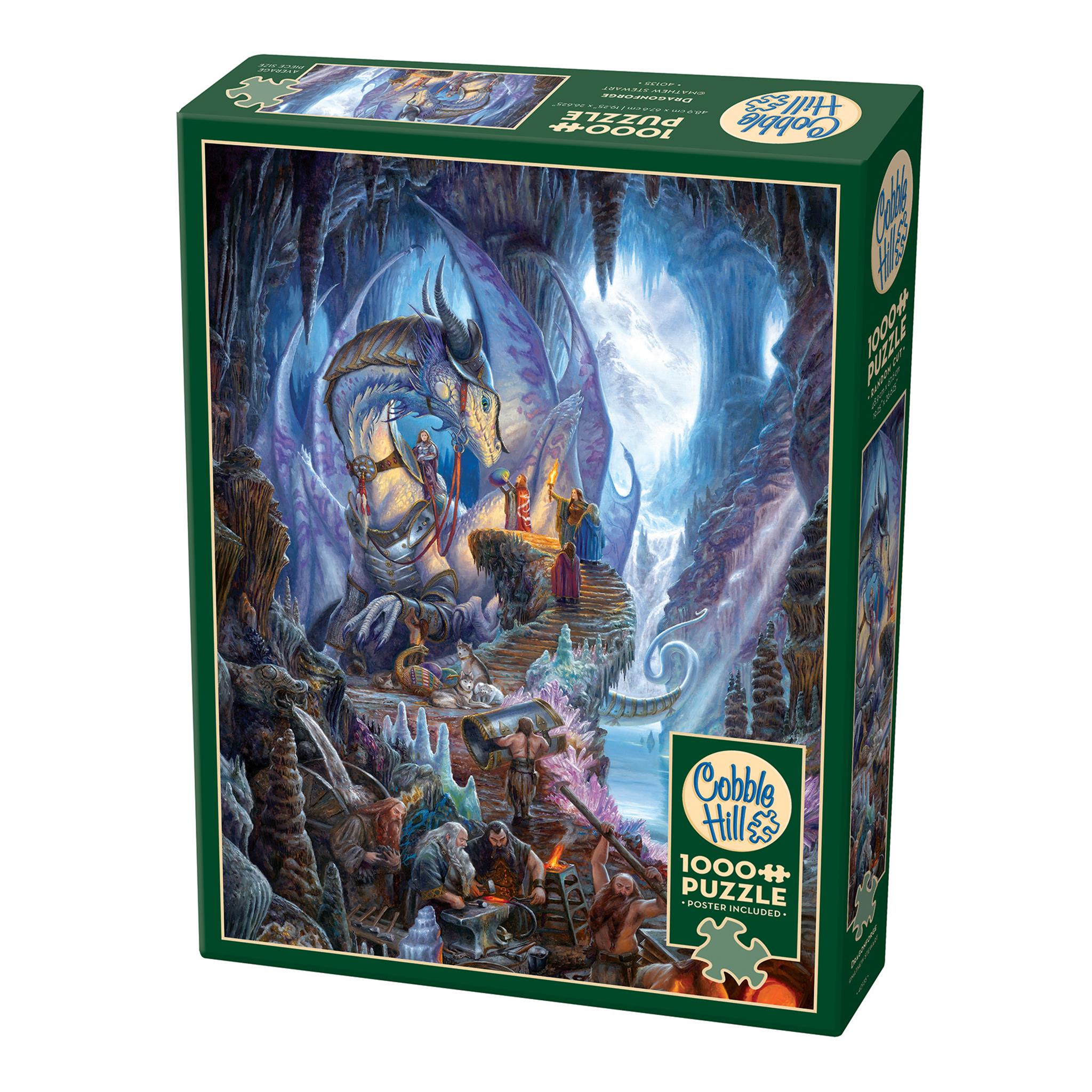 Puzzle Dragonforge 1000 pièces Cobble Hill