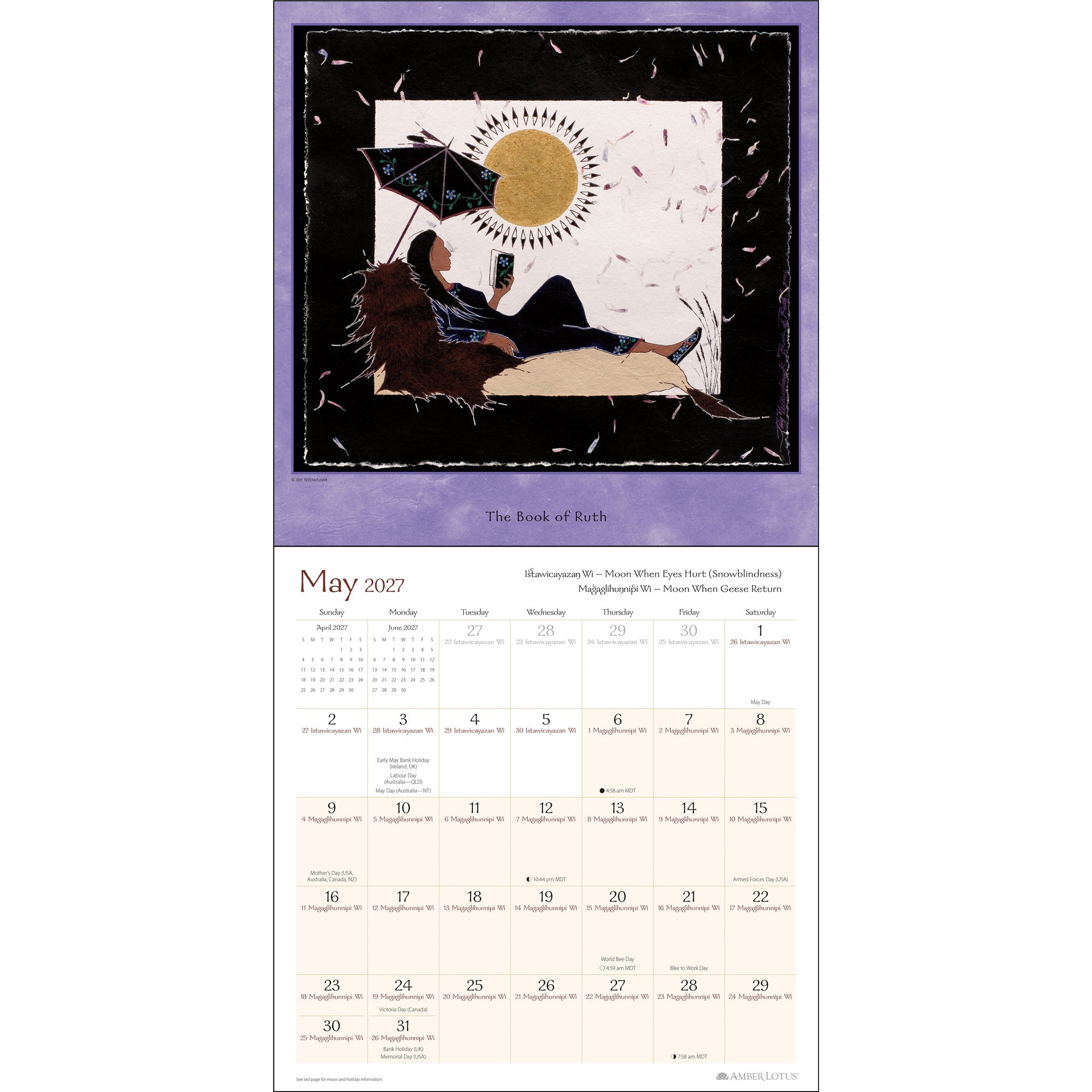 Lakota Way 2027 Wall Calendar - Online Only