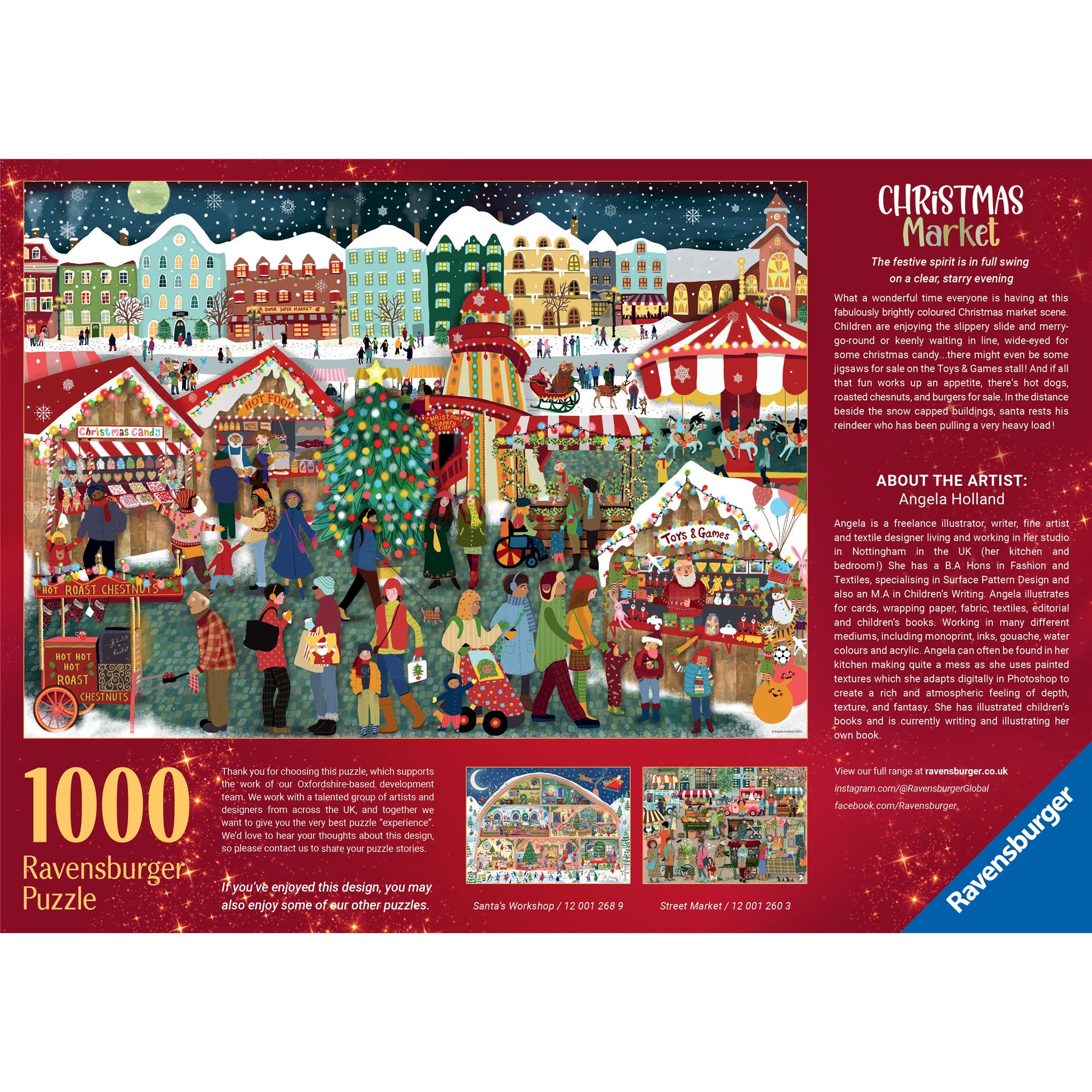 Christmas Market 1000 Piece Puzzle
