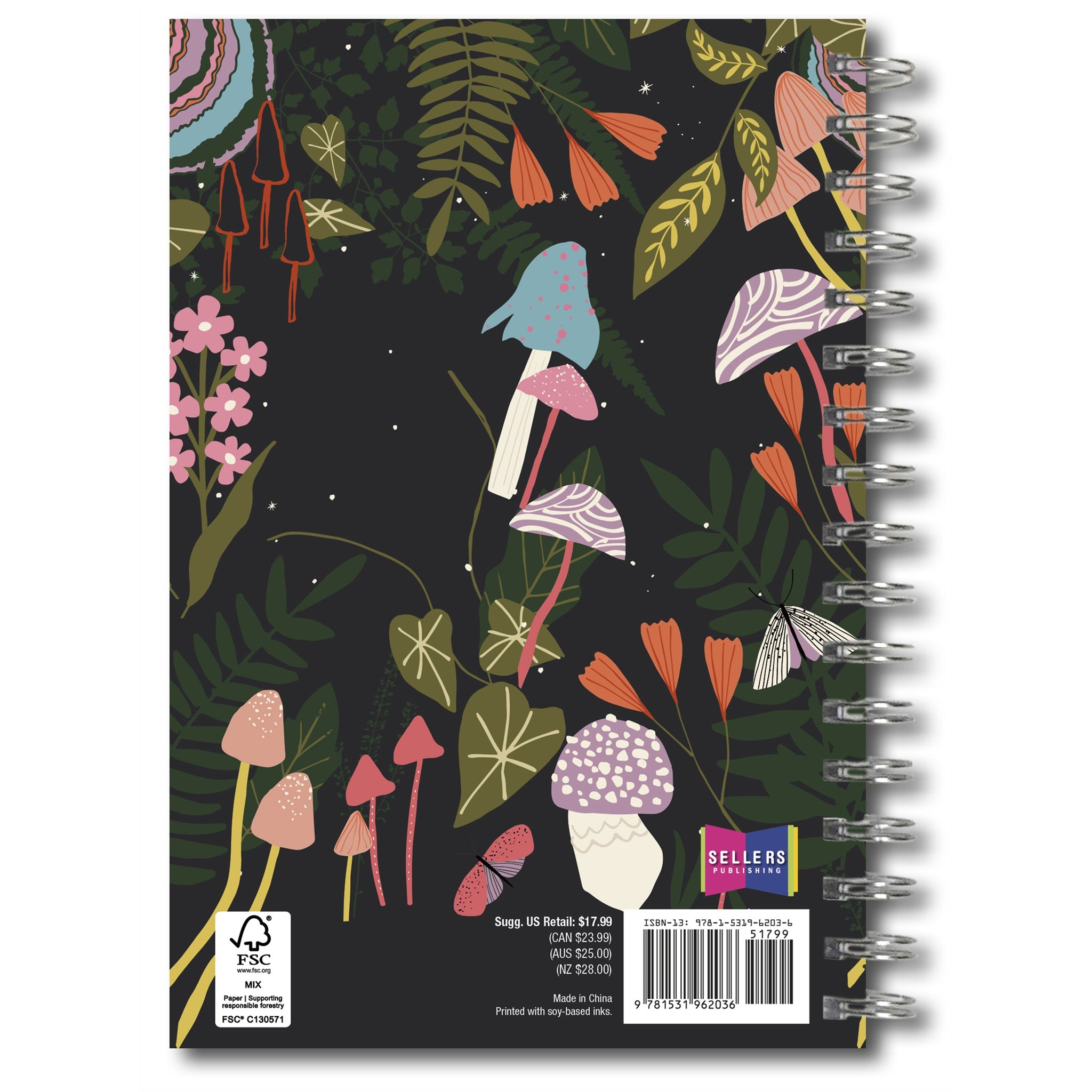Enchanted Mushrooms 2027 Engagement Calendar