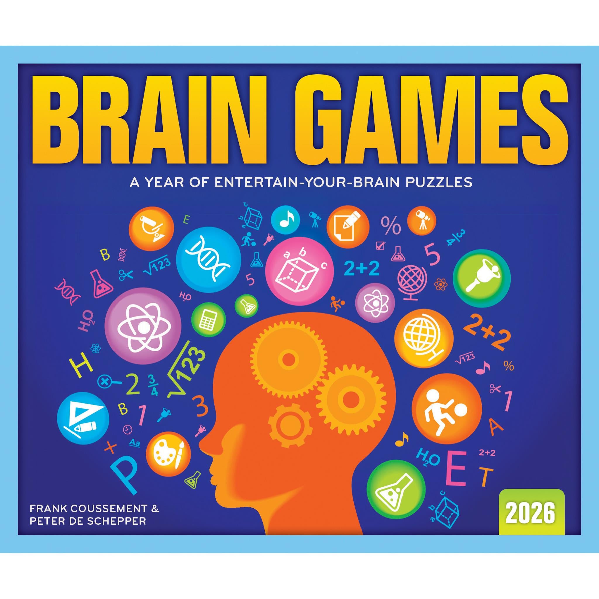 Calendrier de la boîte Brain Games 2026