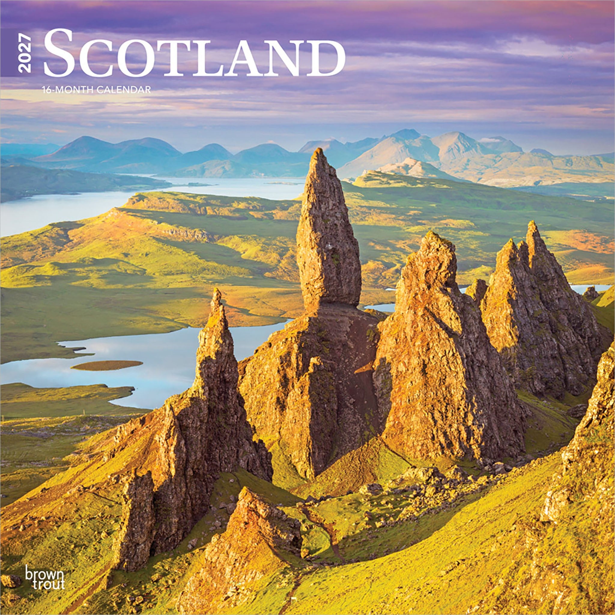 Scotland 2027 Wall Calendar