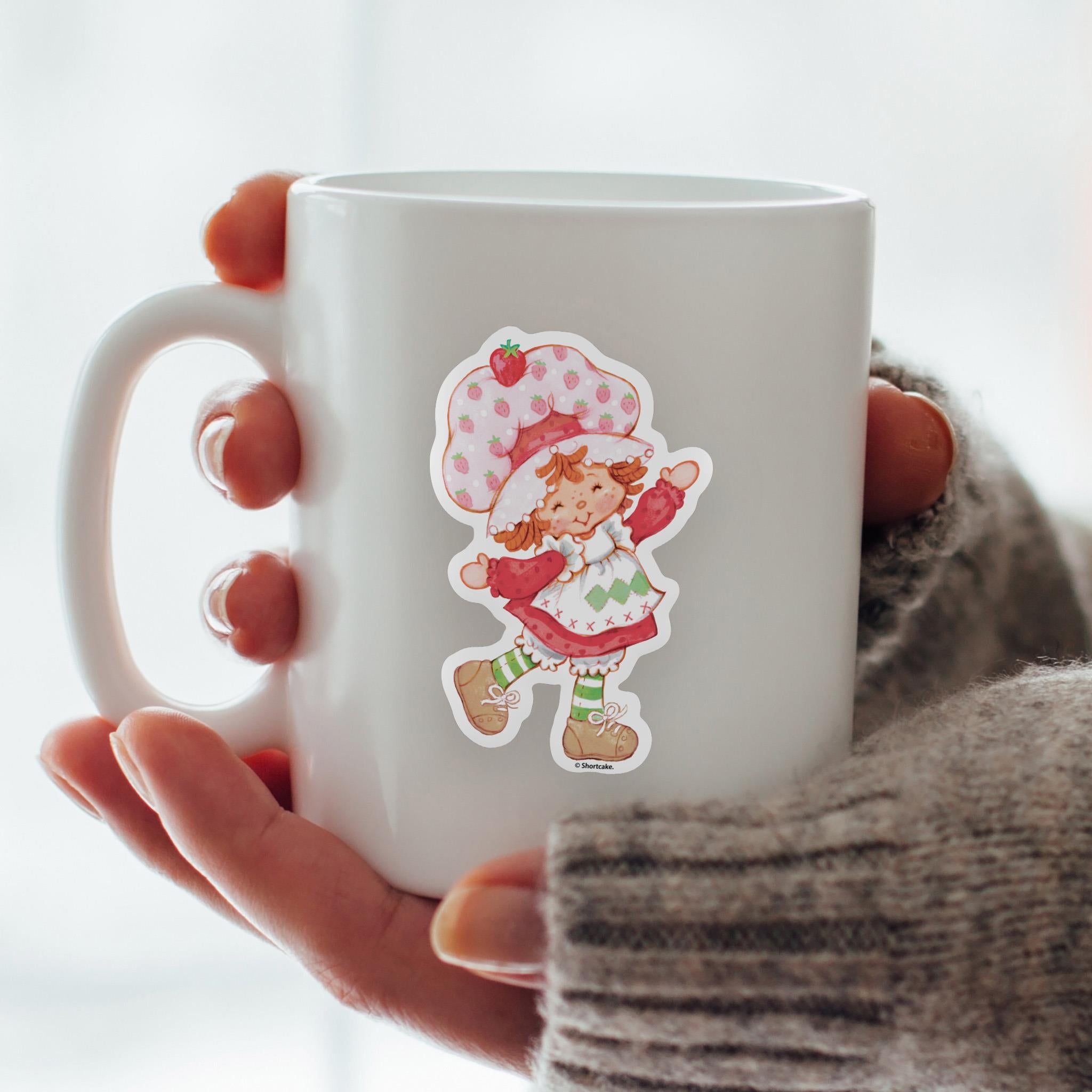 Autocollant vinyle Fraise des Bois