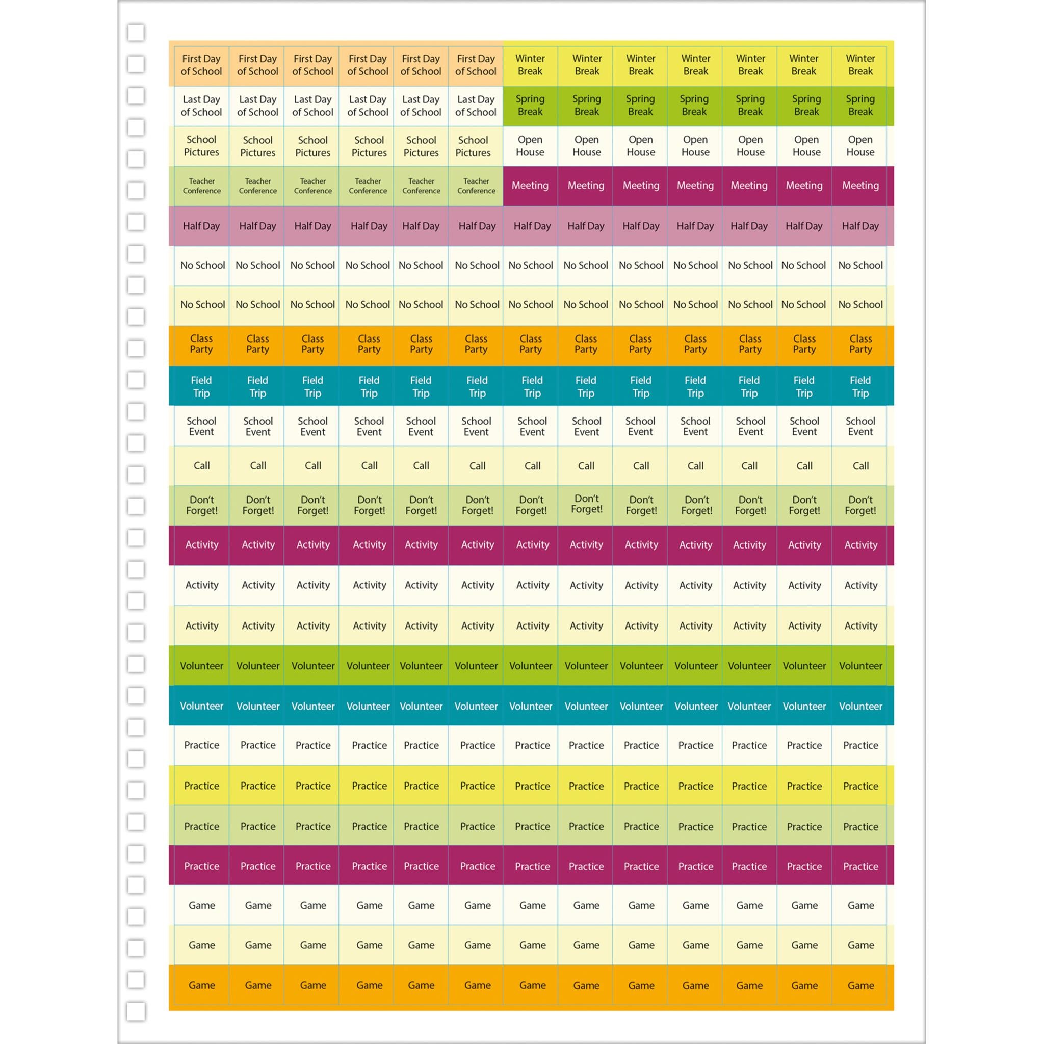 Calendrier de fiançailles de luxe Ladybird 2025-2026