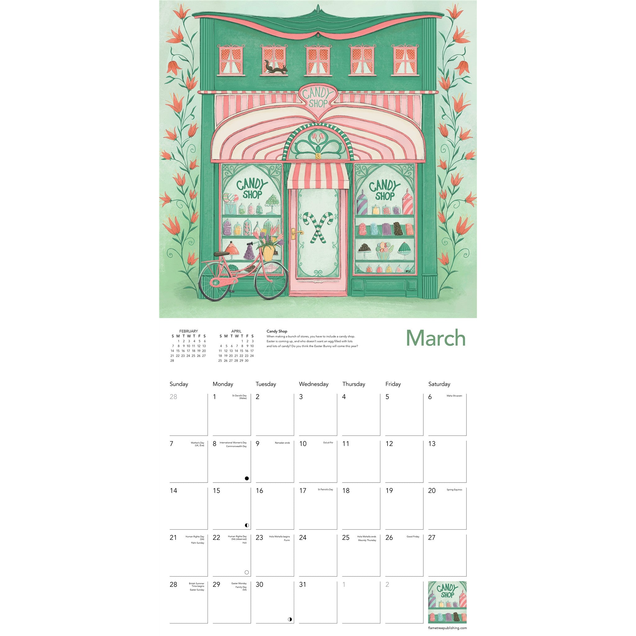 Window Shopping 2027 Wall Calendar - Online Only