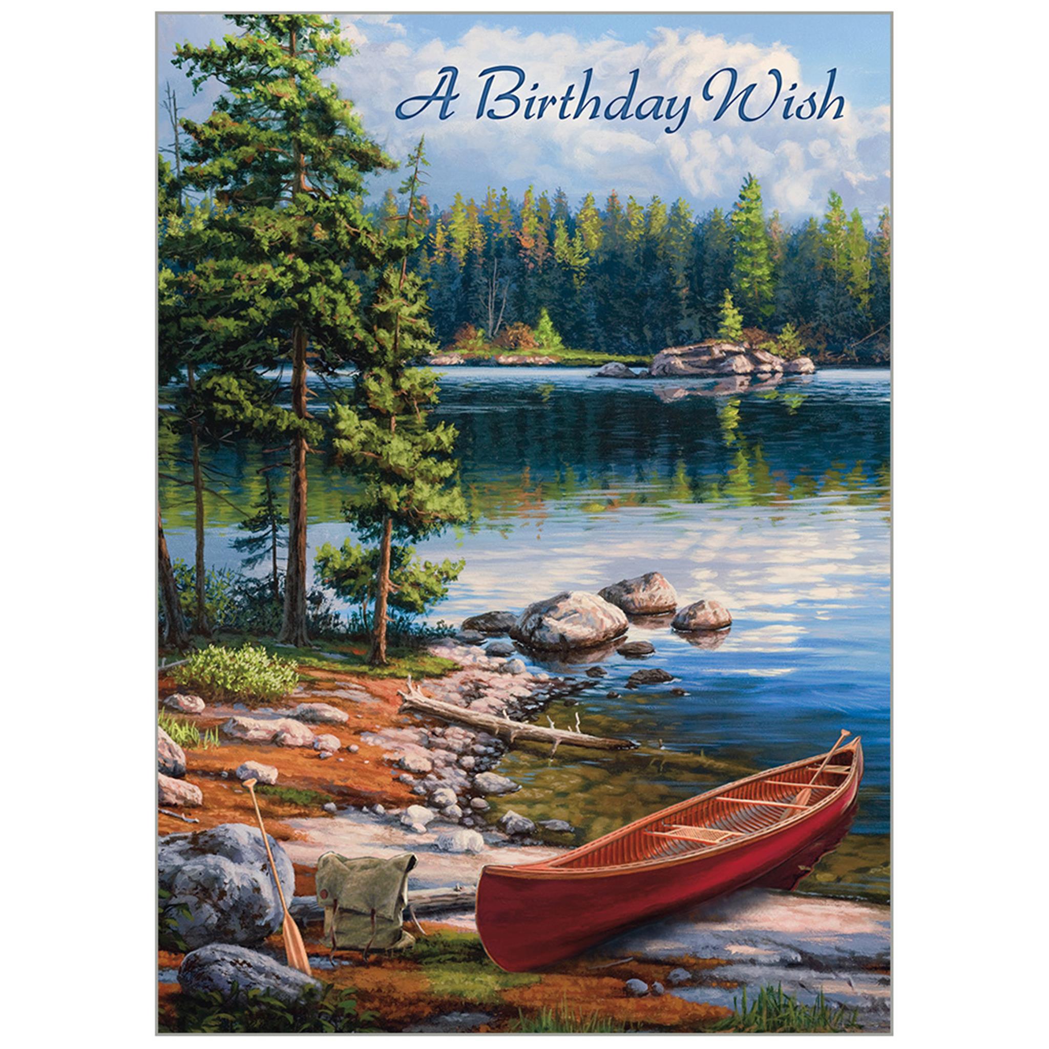 Cabin View 2026 Deluxe Special Edition Wall Calendar with Cards