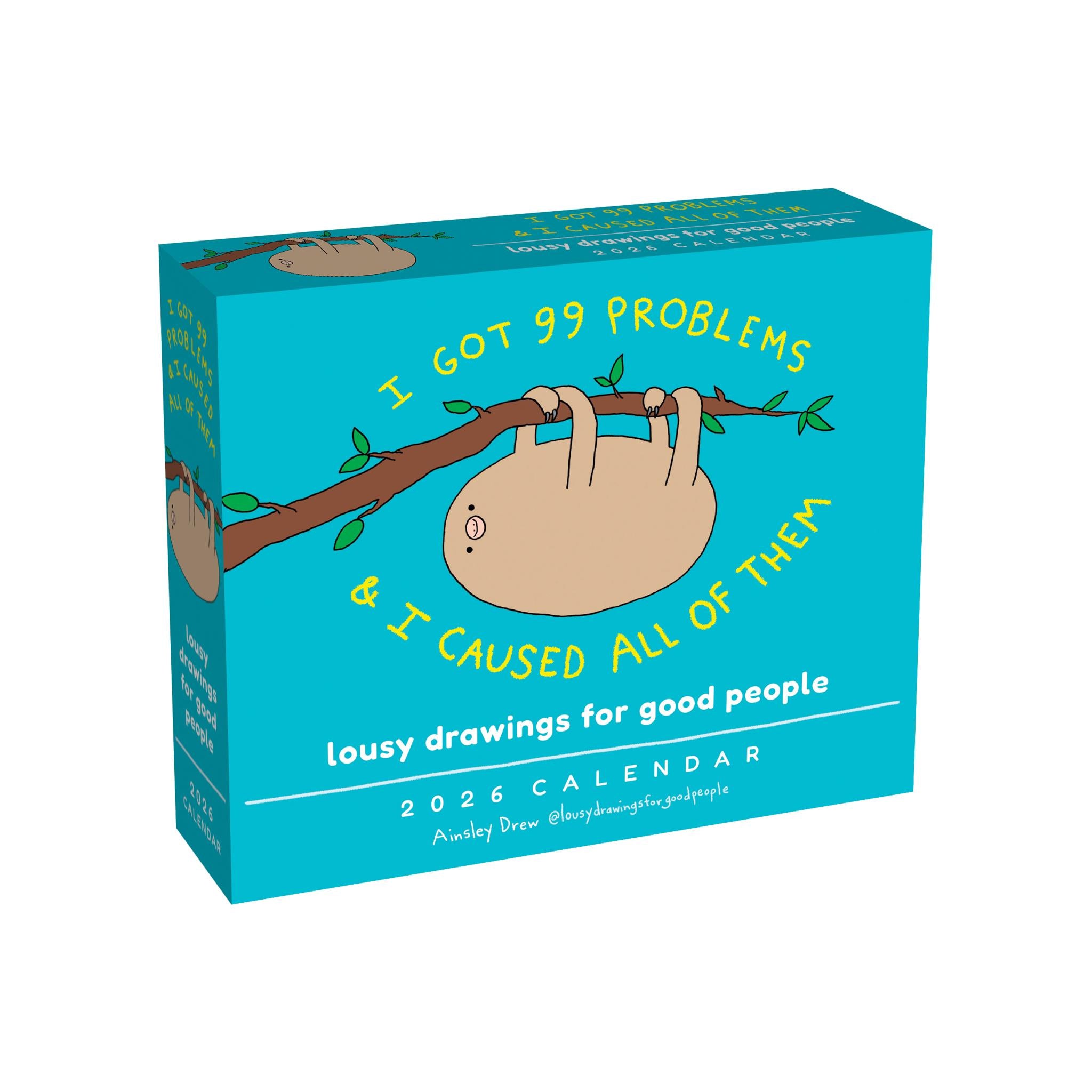 Lousy Drawings For Good People 2026 Box Calendar - Online Only