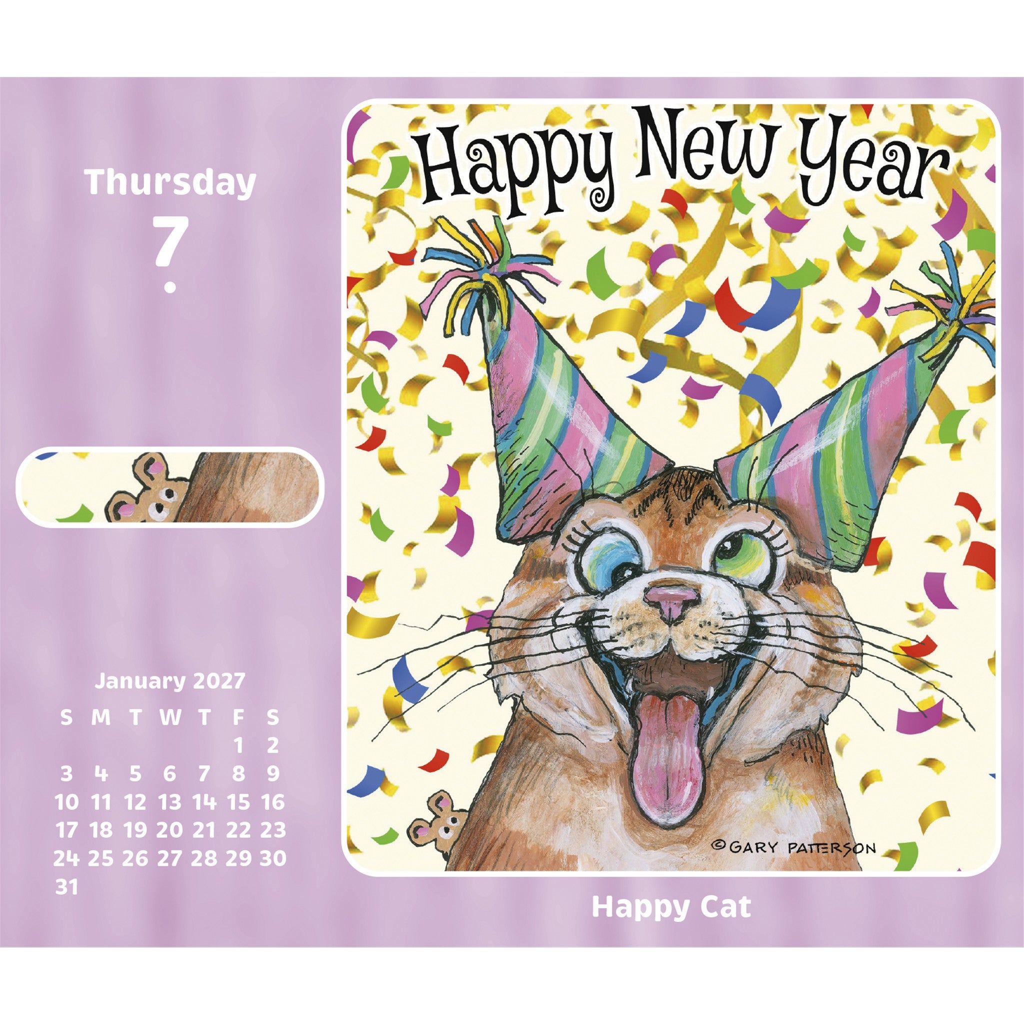 Gary Patterson Smile a Day 2027 Box Calendar