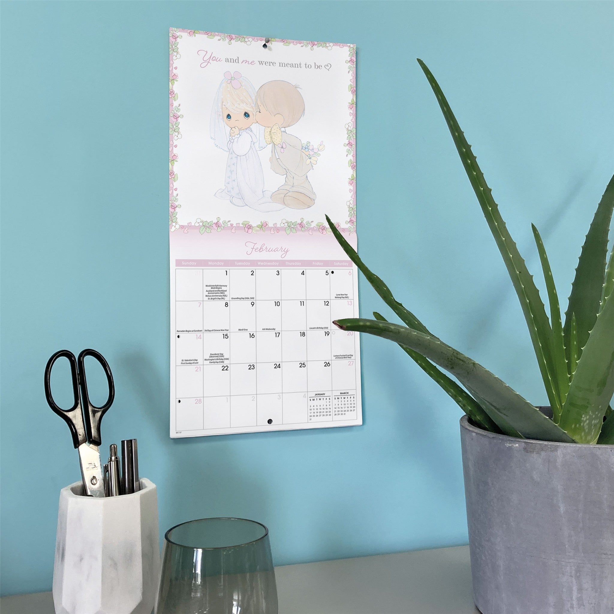 Mini Calendrier Precious Moments 2027