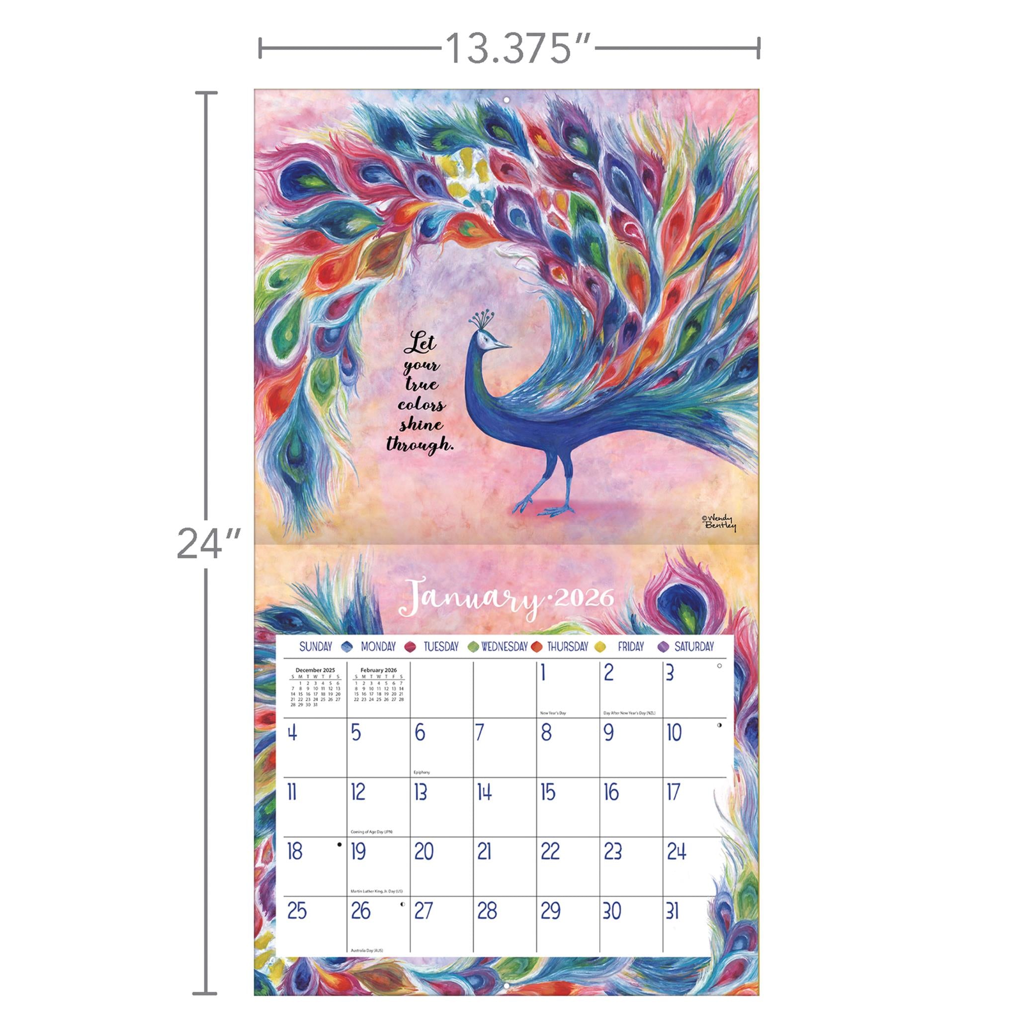 Favorite Things 2026 Deluxe Wall Calendar - Online Only