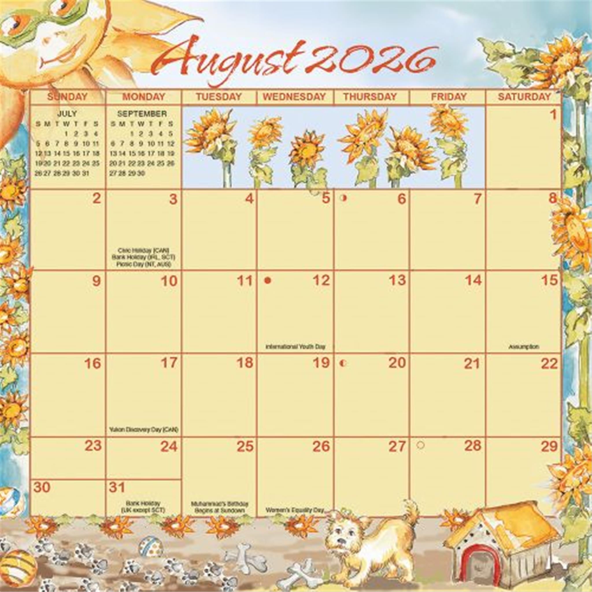 Joyful Seasons Magic Grip 2025-2026 Exclusive Mini Calendar