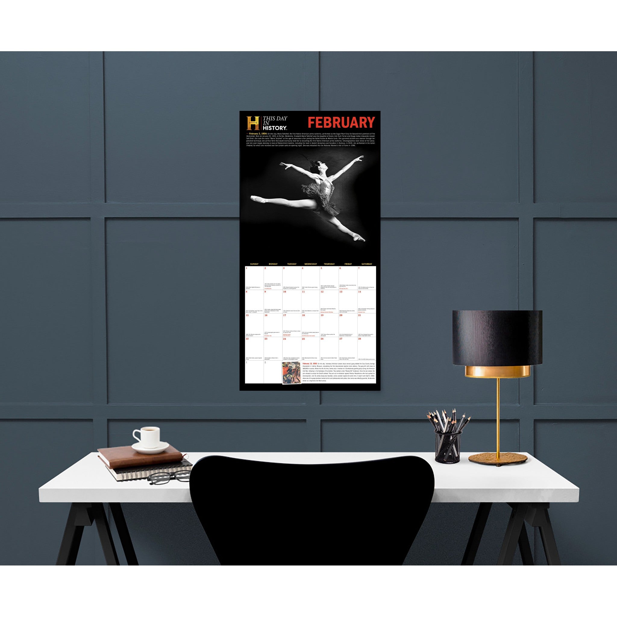 History Channel This Day in History 2027 Wall Calendar