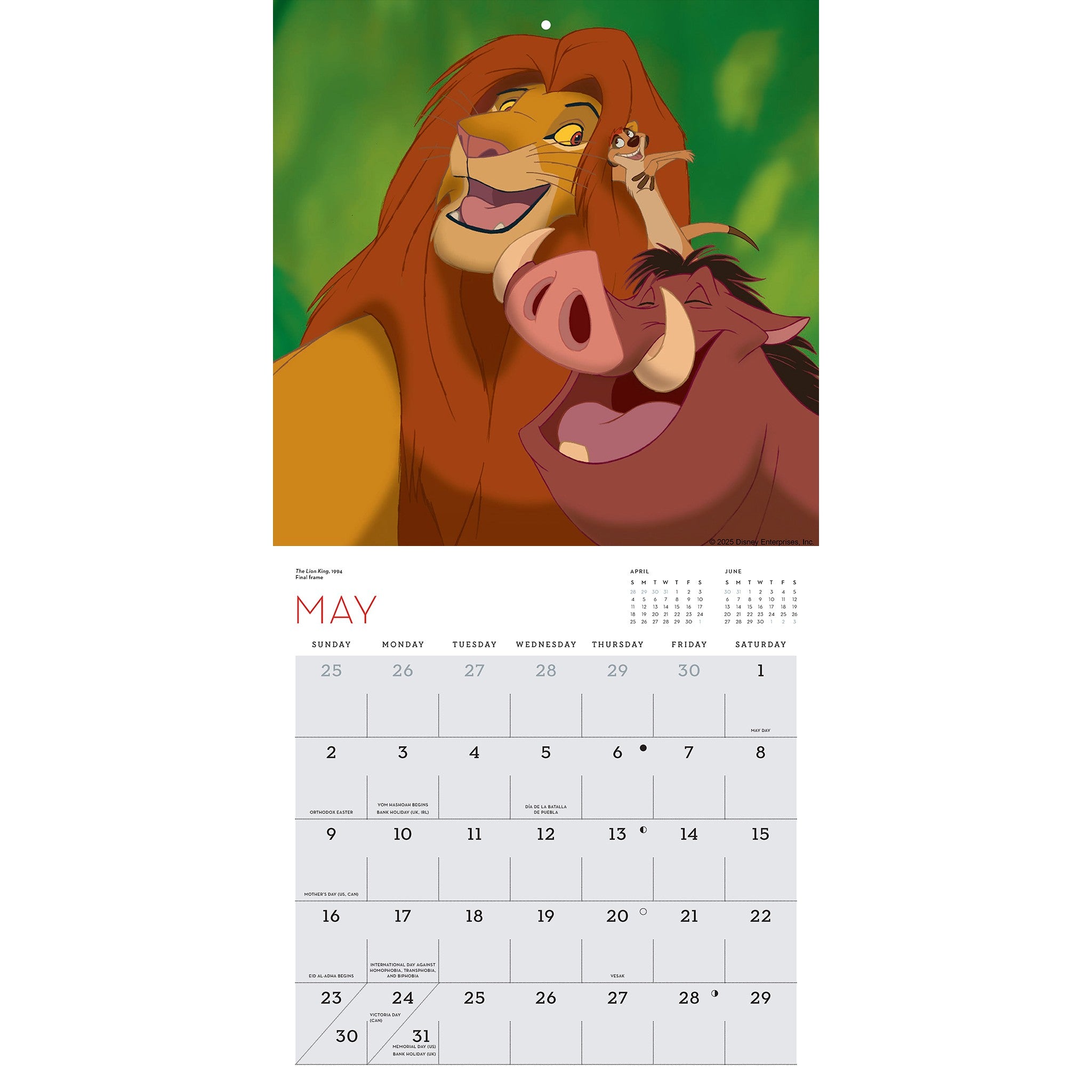 Disney Animation 2027 Wall Calendar - Online Only