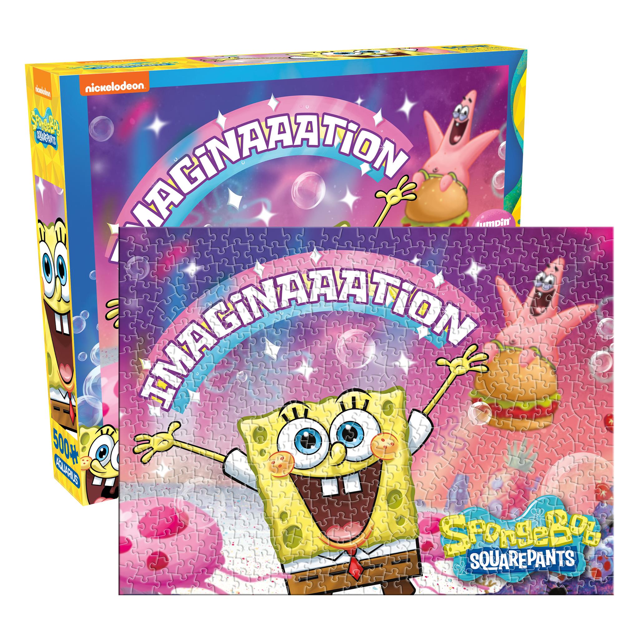 Puzzle 500 pièces SpongeBob Imaginaaation