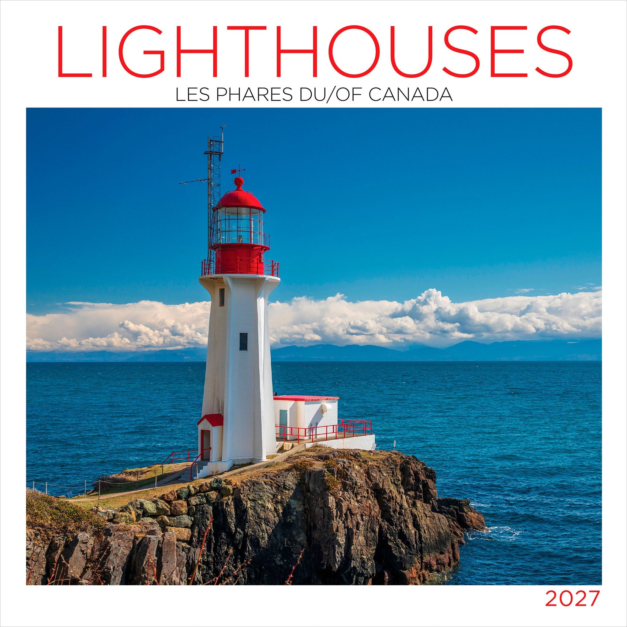 Lighthouses of Canada / Les phares du Canada 2027 Wall Calendar