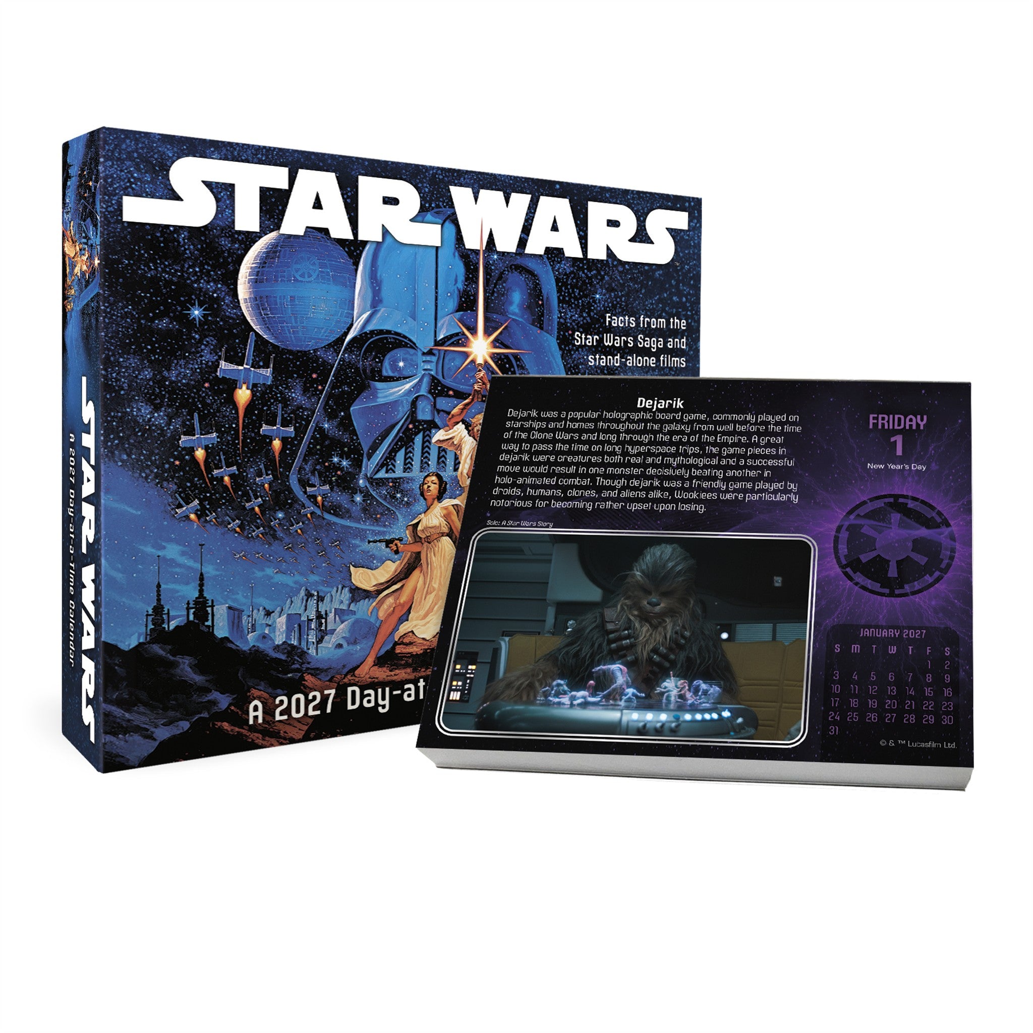 Calendrier perpétuel Star Wars 2027