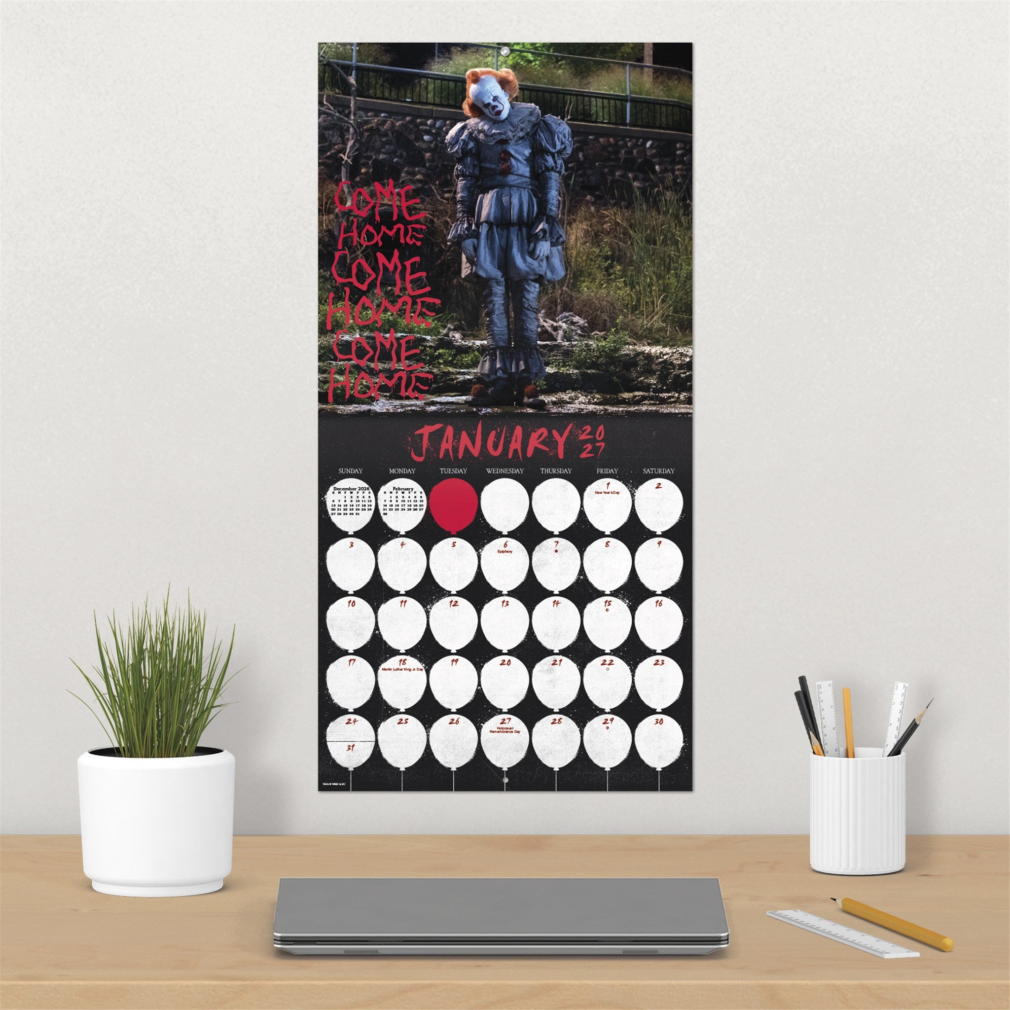Calendrier mural TI 2027