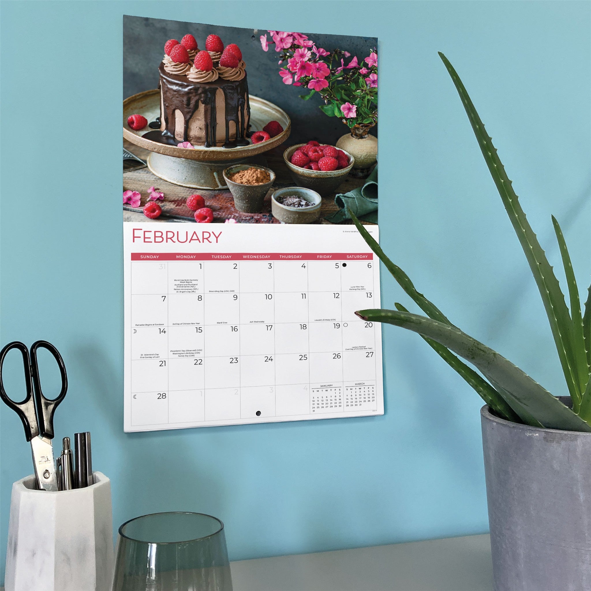 Kitchen 2027 Wall Calendar