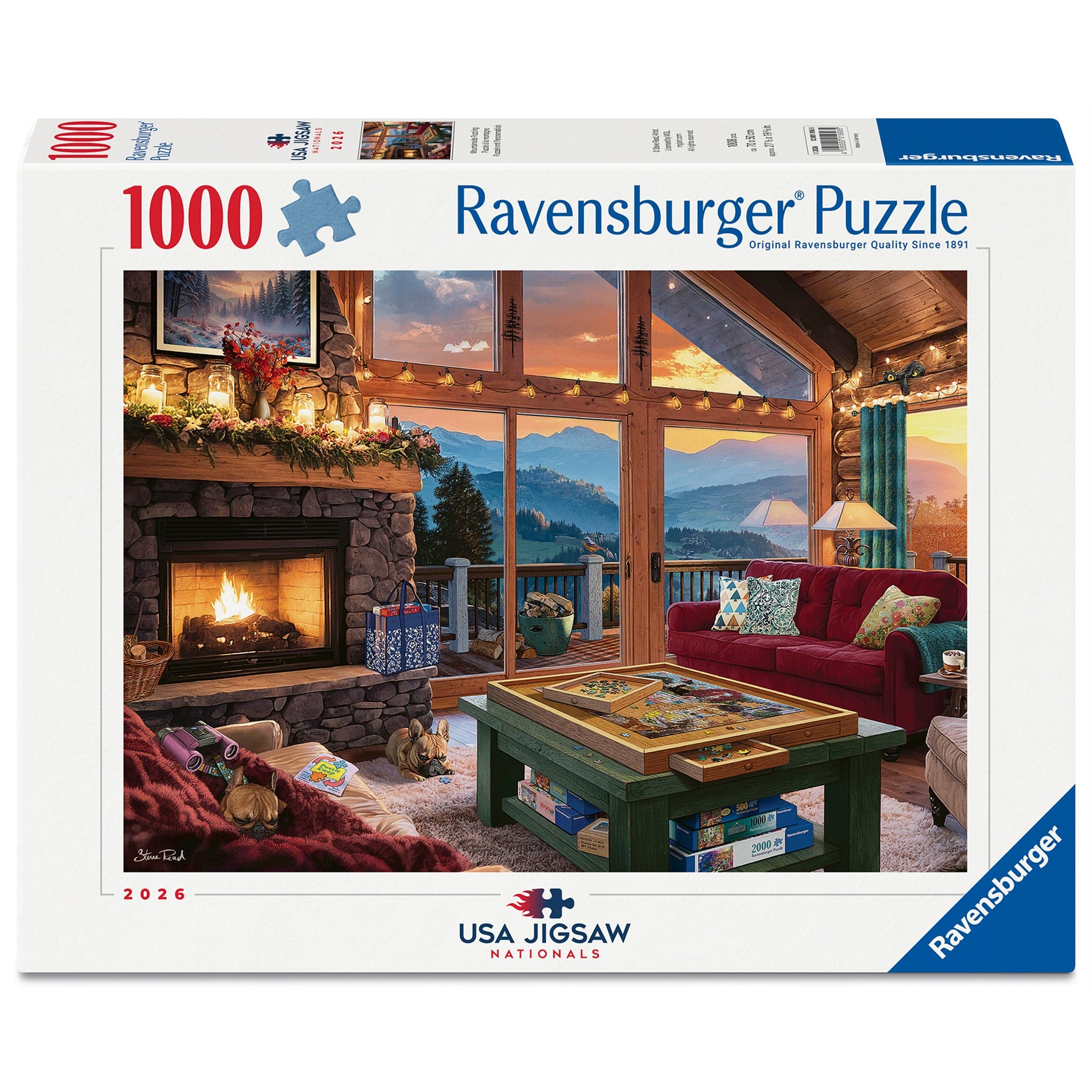 Mountainside Puzzling 1000 Piece Puzzle