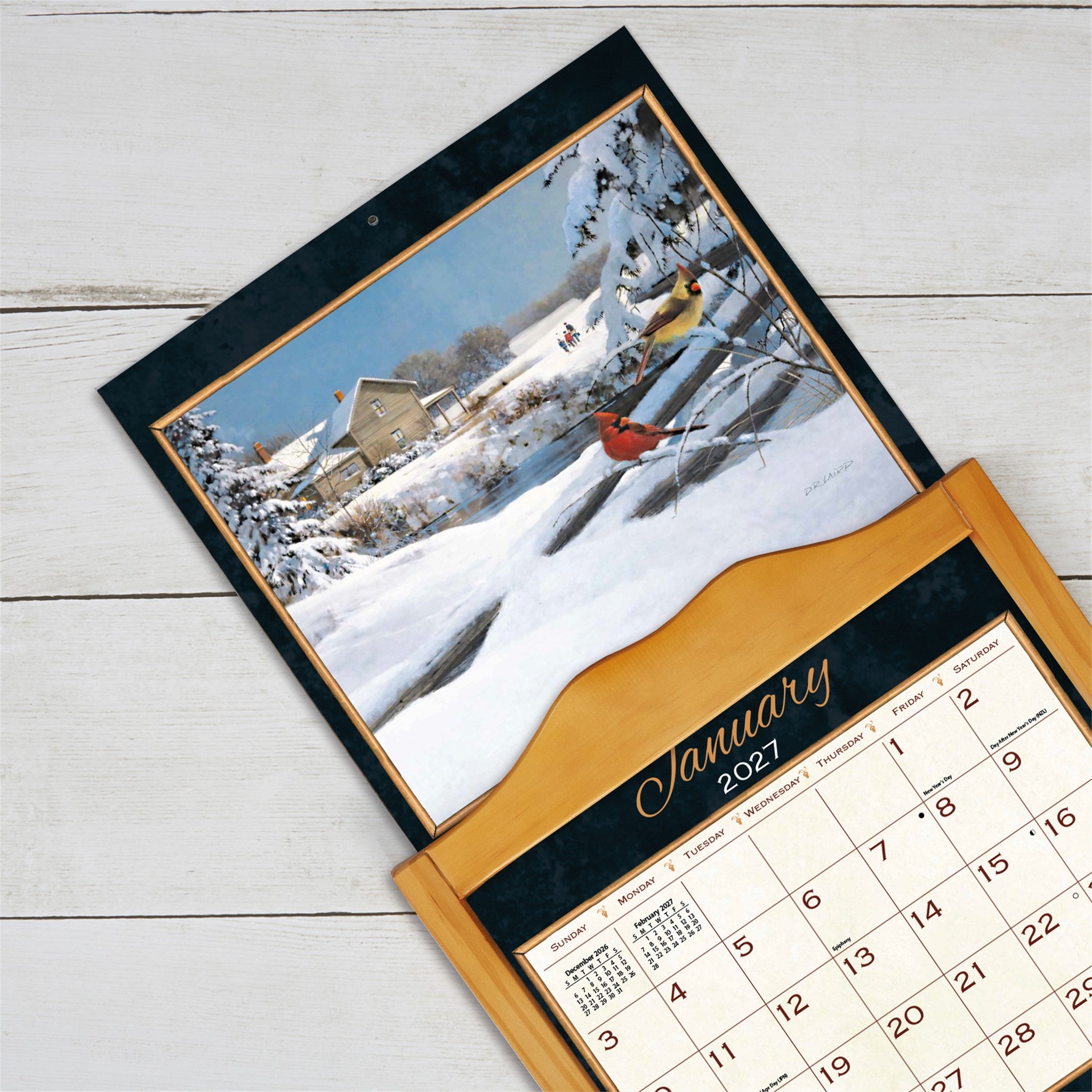 Treasured Times Special Edition with Print 2027 Wall Calendar