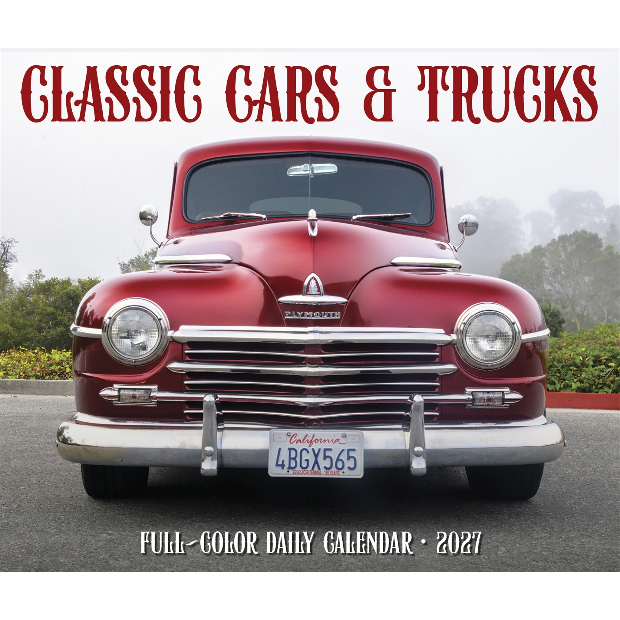 Classic Cars & Trucks 2027 Box Calendar