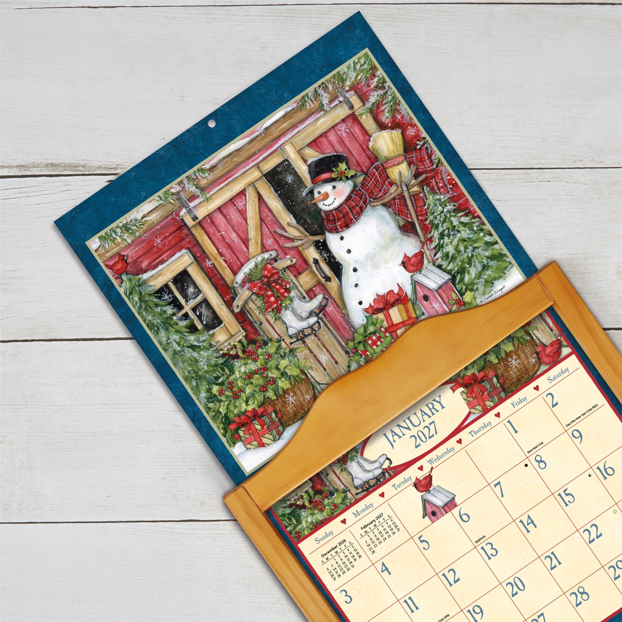Heart and Home Special Edition with Print 2027 Wall Calendar