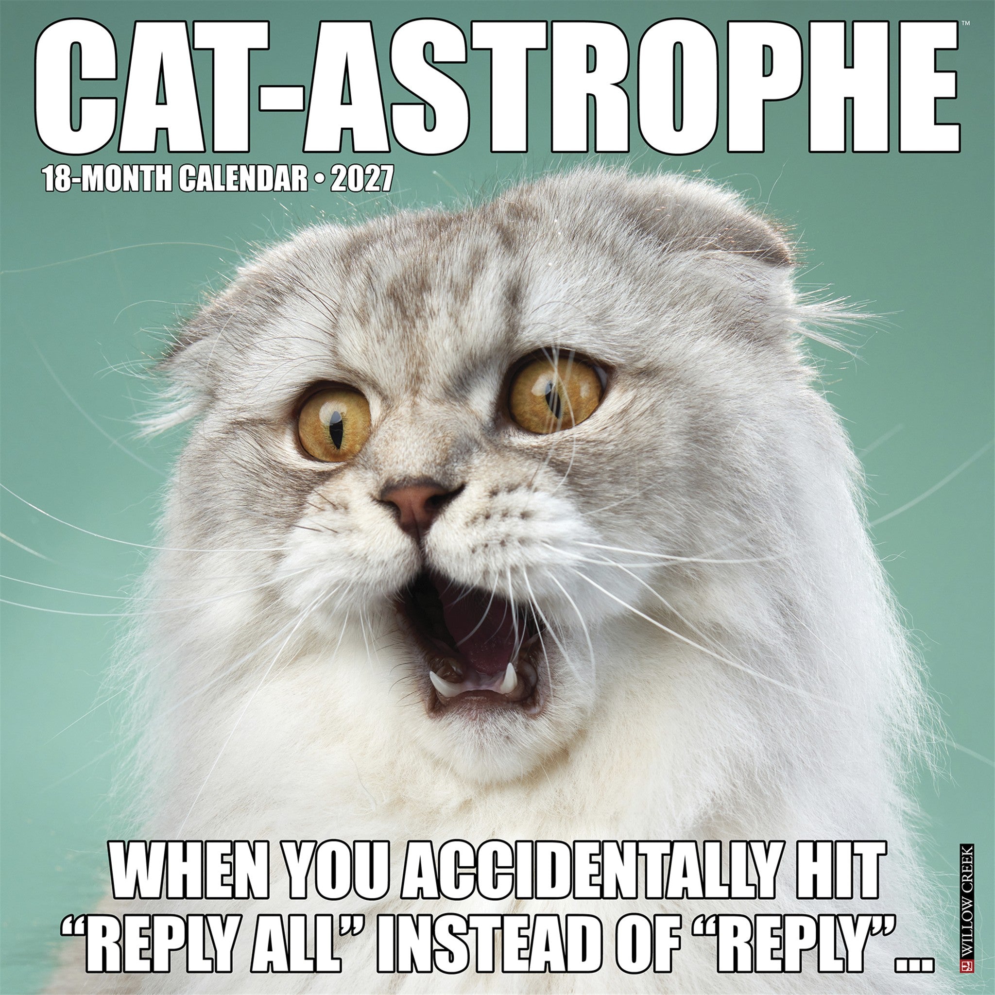 Cat-astrophe 2027 Wall Calendar