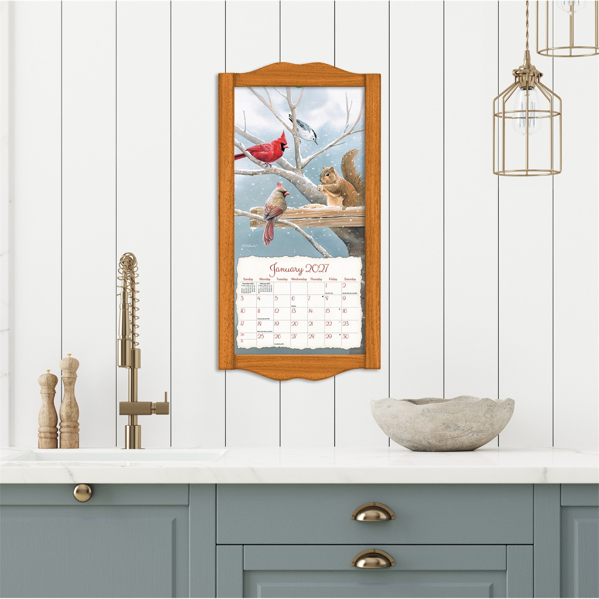 Songbirds 2027 Slim Calendar