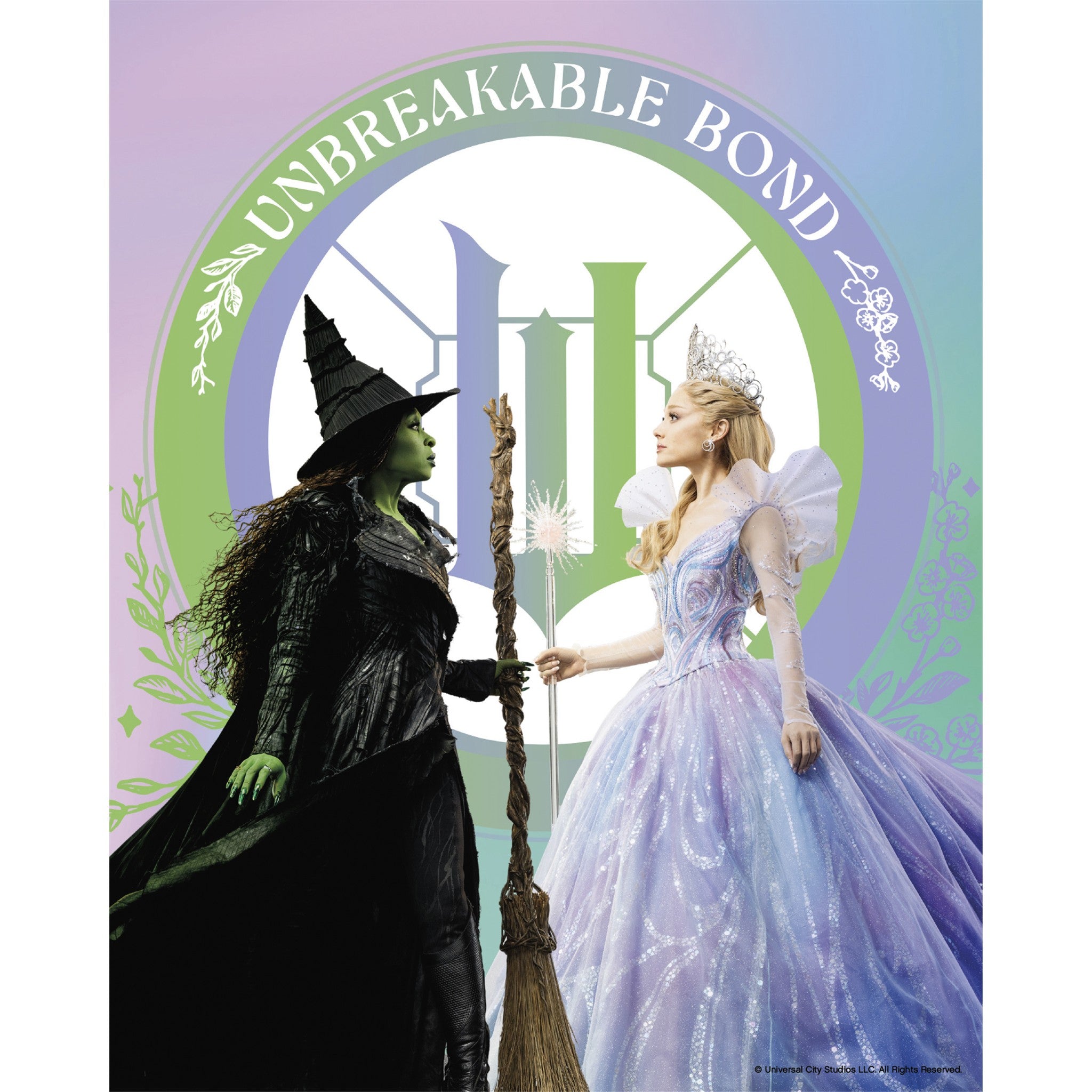 Wicked : Calendrier mural de luxe exclusif For Good avec impression 2026