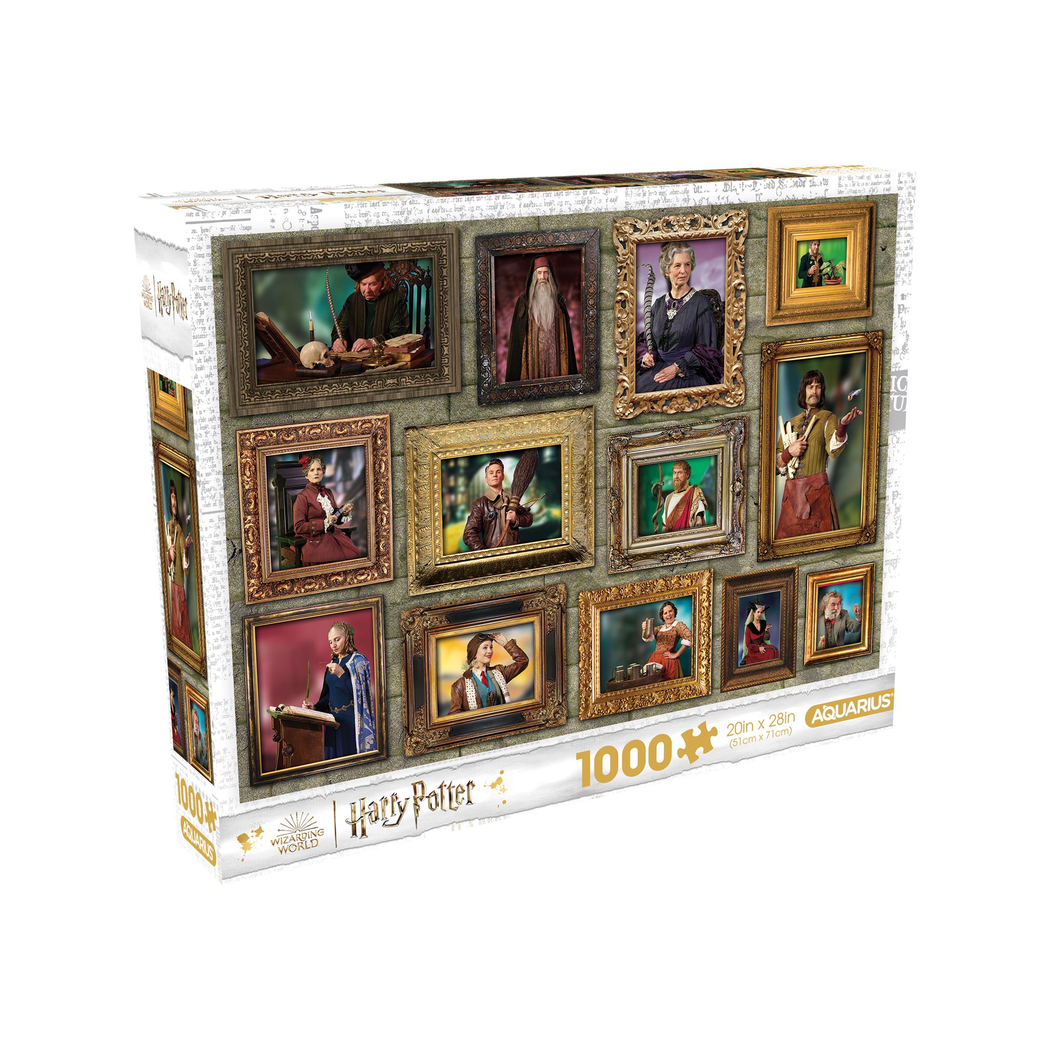 Puzzle de 1000 pièces Harry Potter Sorcières et Sorciers