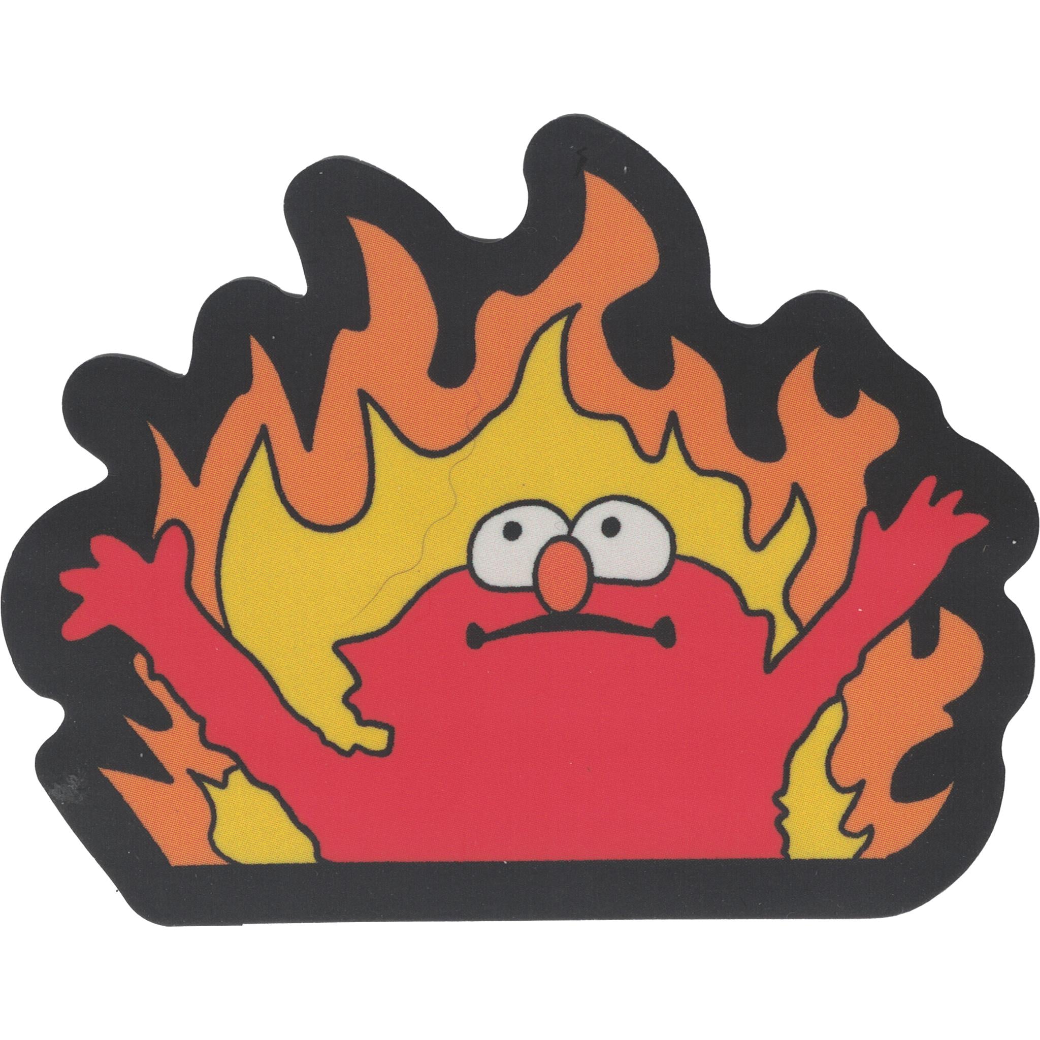 Autocollant Elmo Rise en vinyle