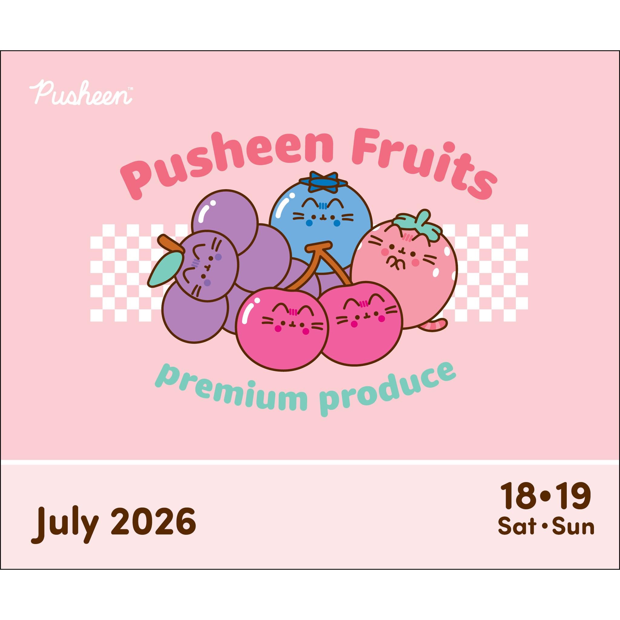 Calendrier Pusheen 2026