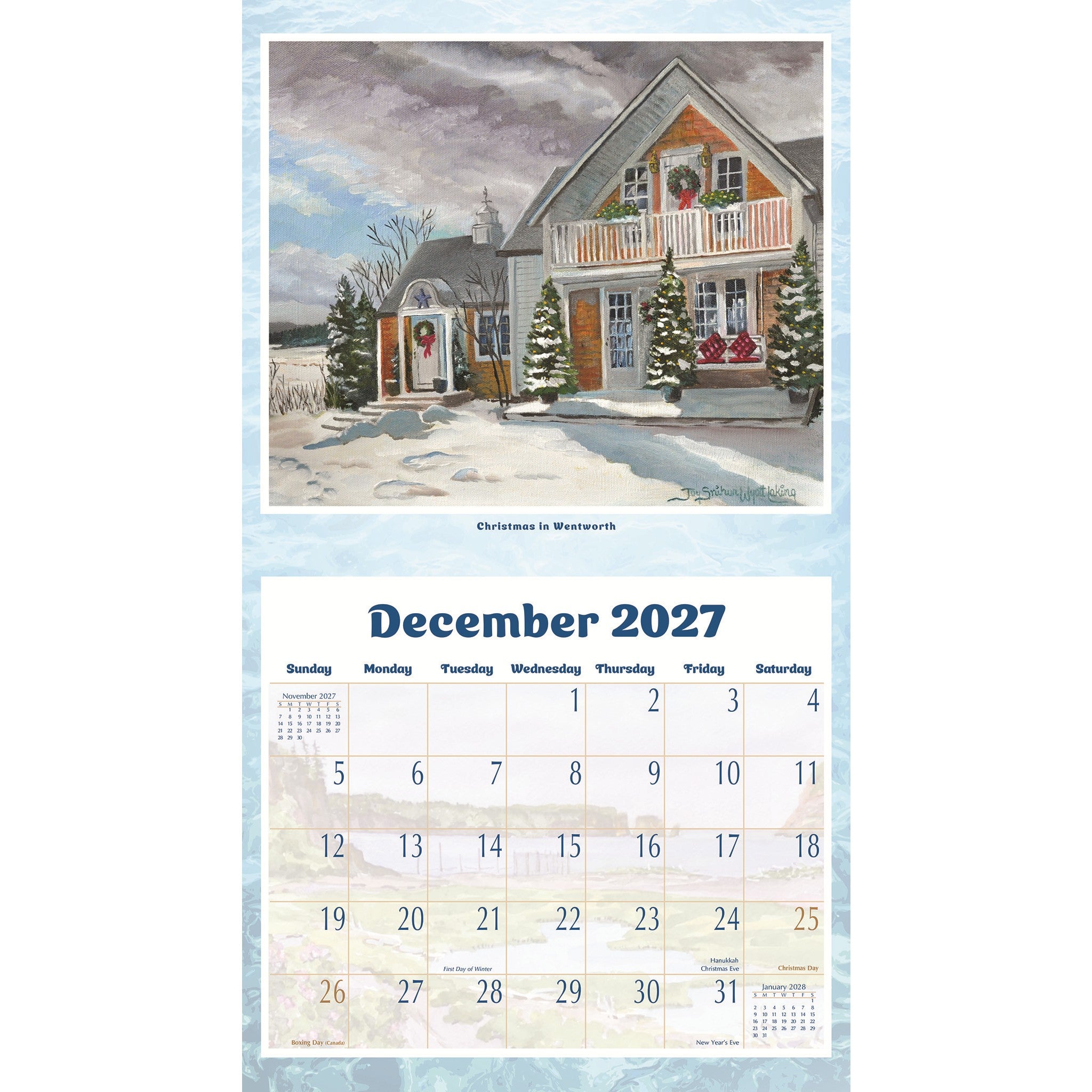 Calendrier mural Moments maritimes 2027