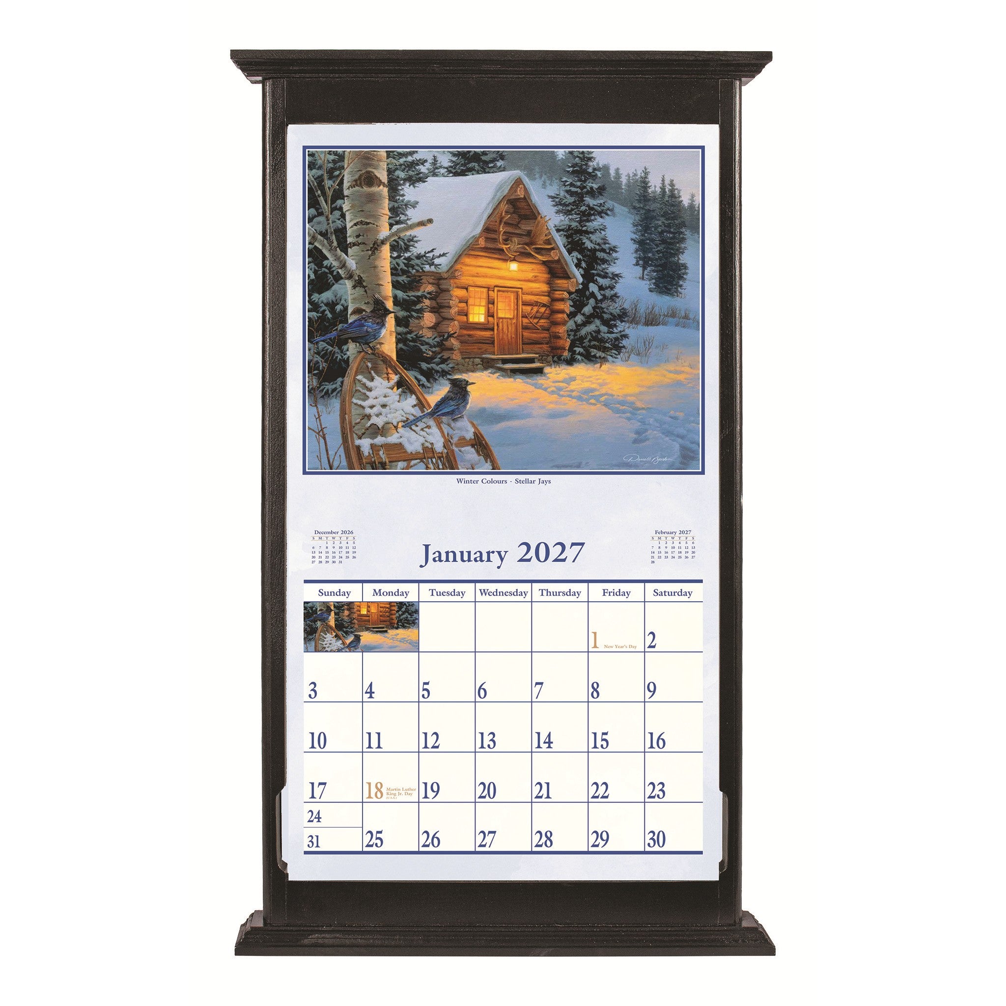 Calendrier mural 2027 Plein air – En ligne seulement