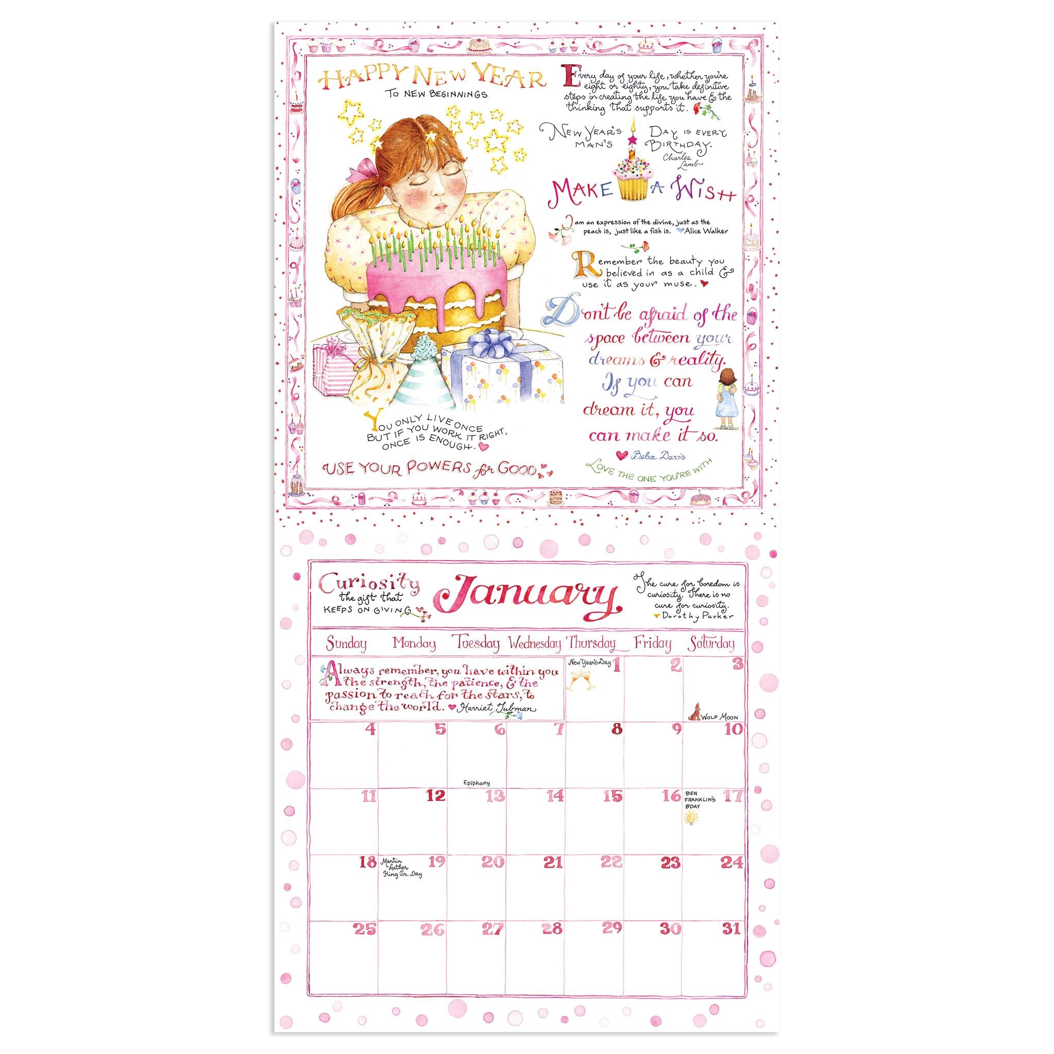Calendrier mural Susan Branch 2026 - Disponible uniquement en ligne